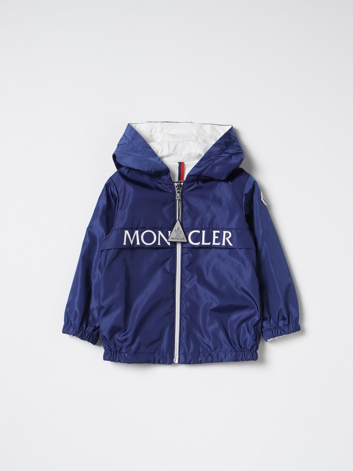 Moncler Jacket MONCLER Kids colour Blue