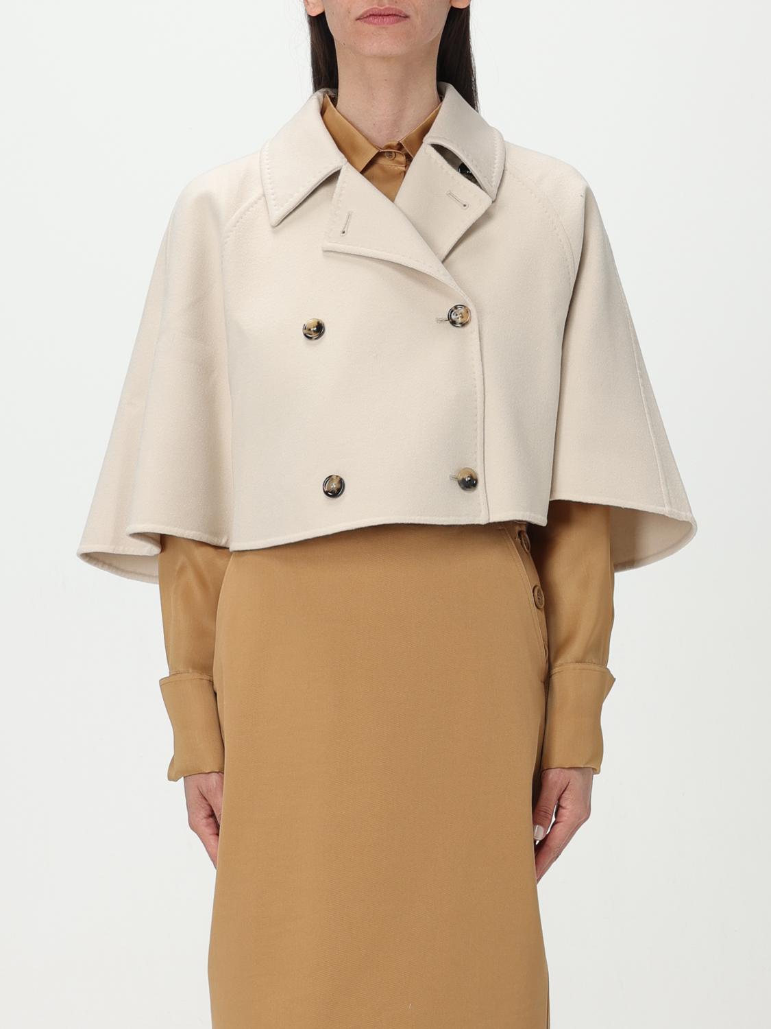 Max Mara Coat MAX MARA Woman colour Brown