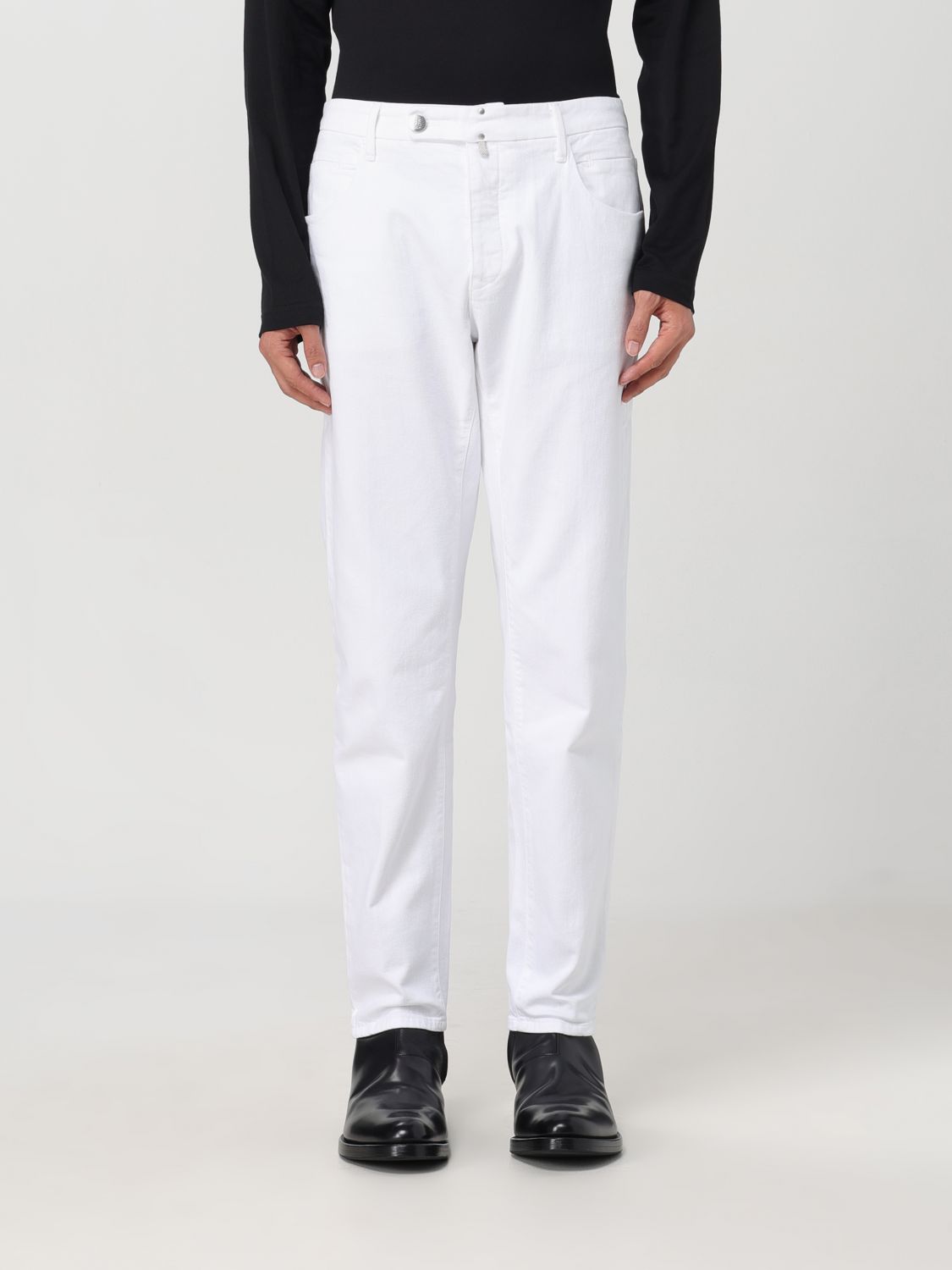 Incotex Pants INCOTEX Men color White