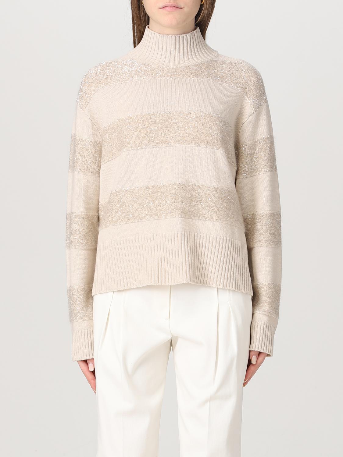 Brunello Cucinelli Jumper BRUNELLO CUCINELLI Woman colour Sand