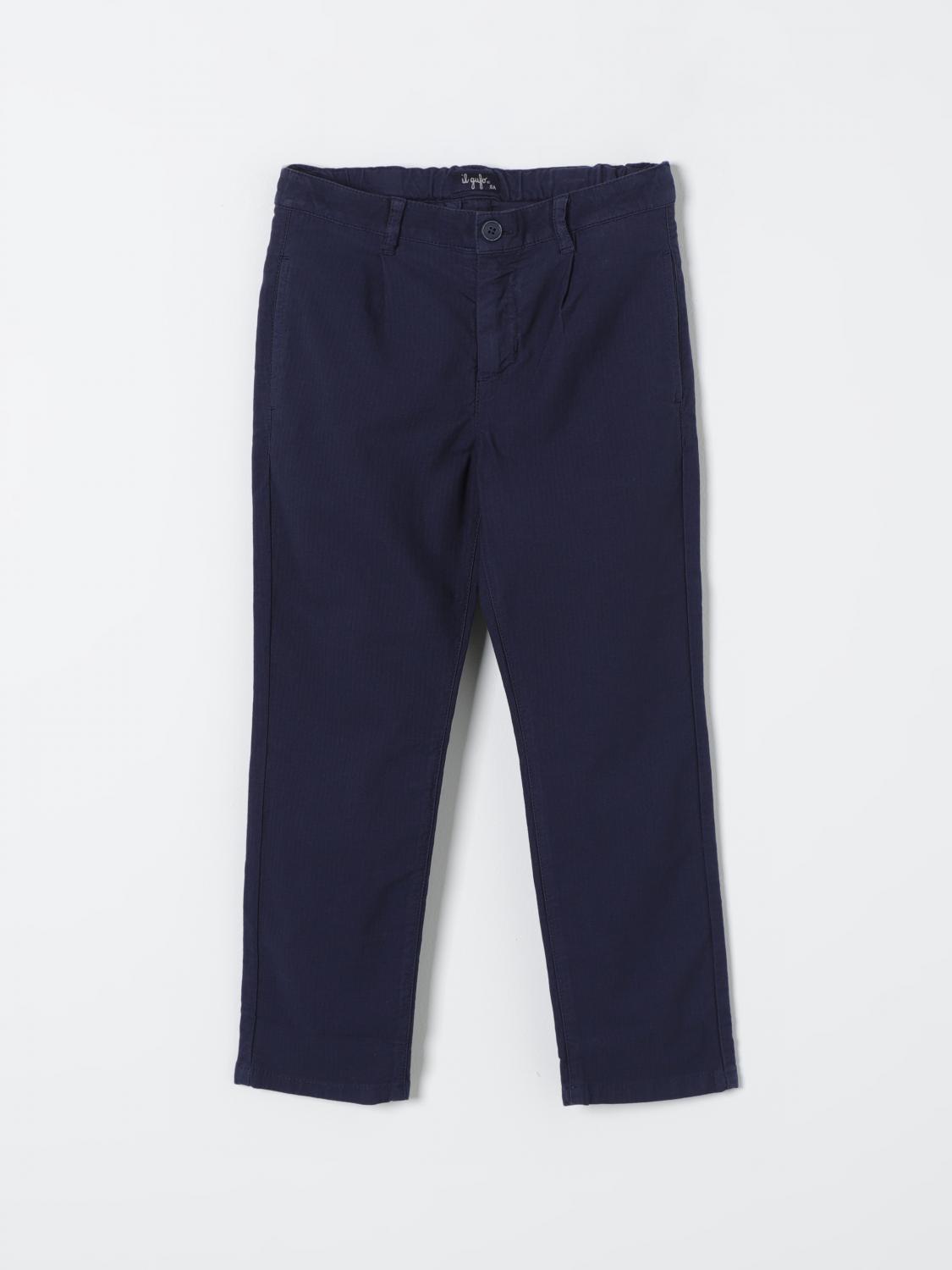 Il Gufo Pants IL GUFO Kids color Blue