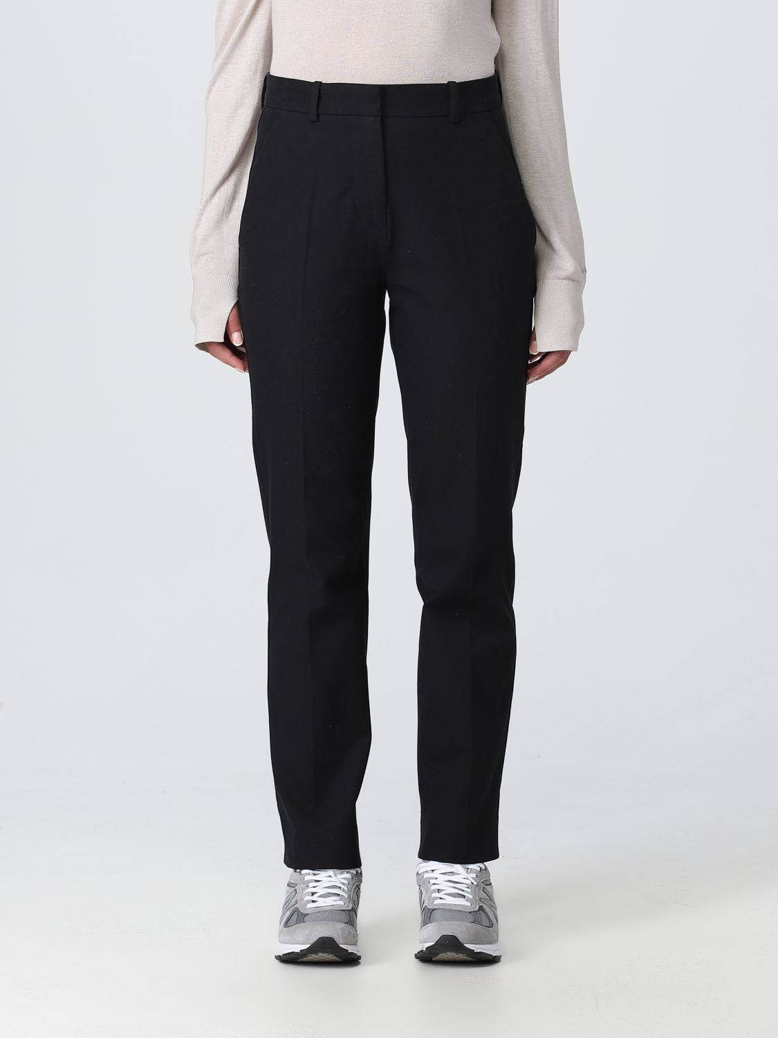 Calvin Klein Trousers CALVIN KLEIN Woman colour Black