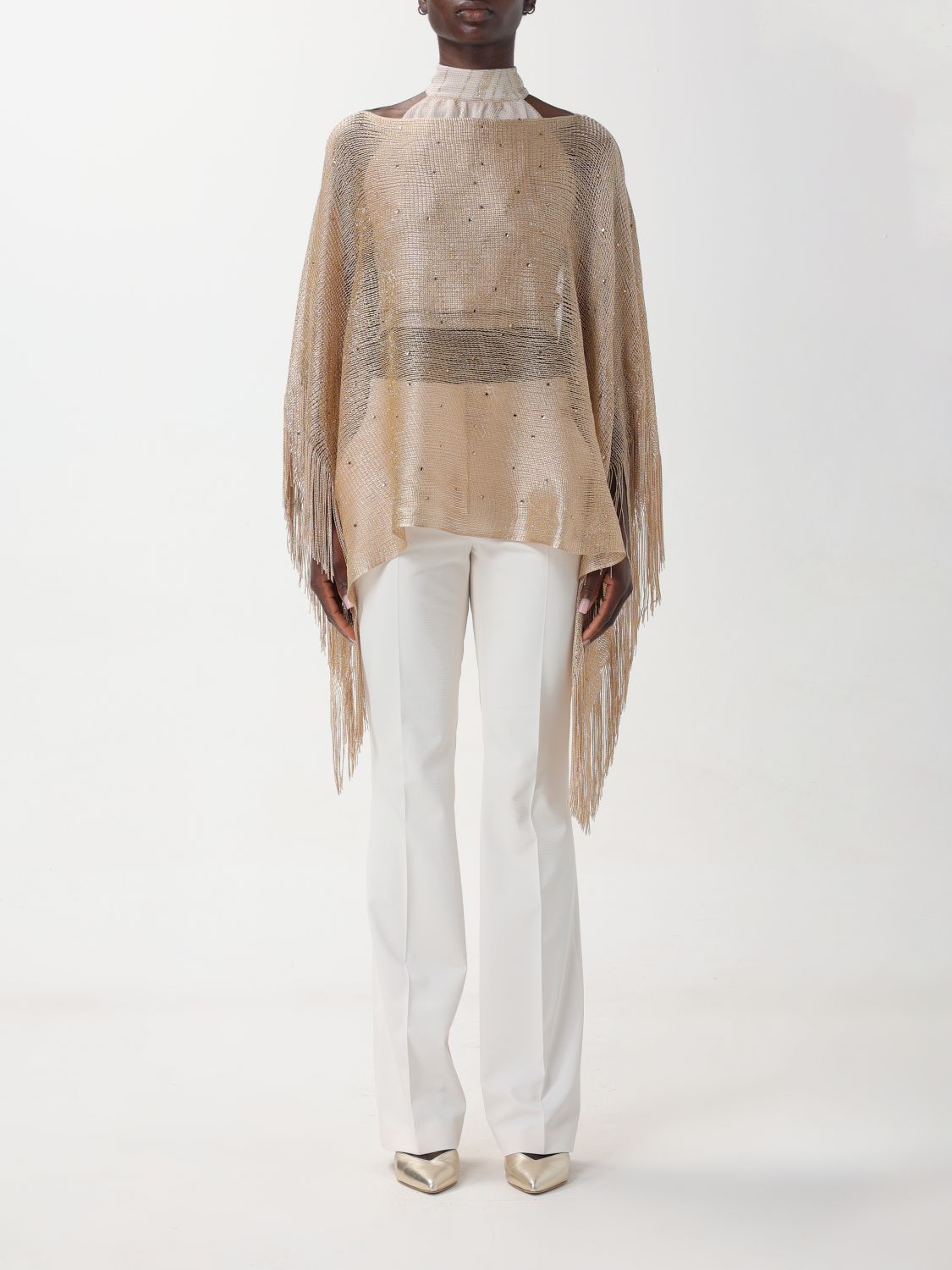 Liu Jo Cloak LIU JO Woman colour Gold