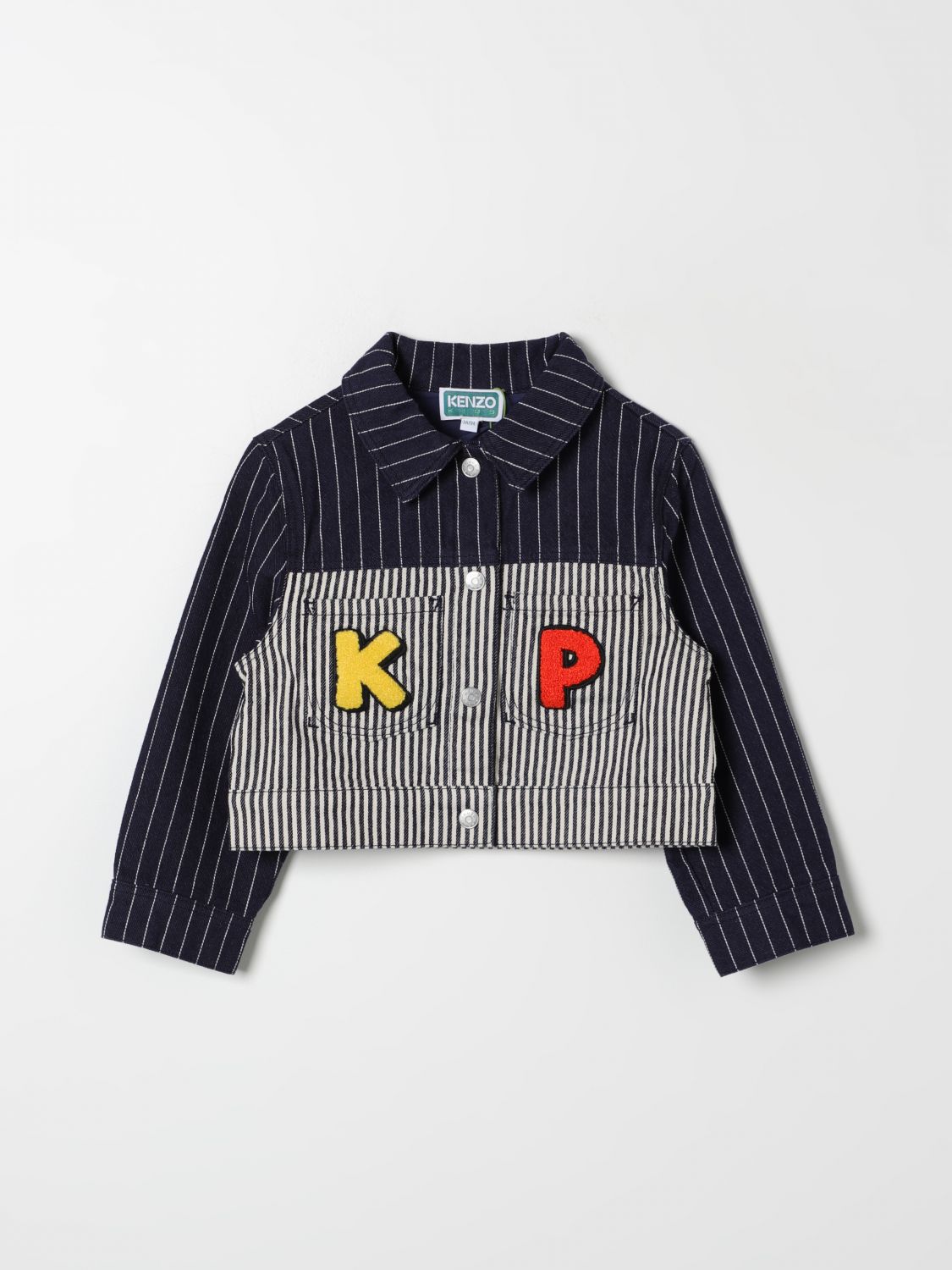 Kenzo Kids Jacket KENZO KIDS Kids colour Marine