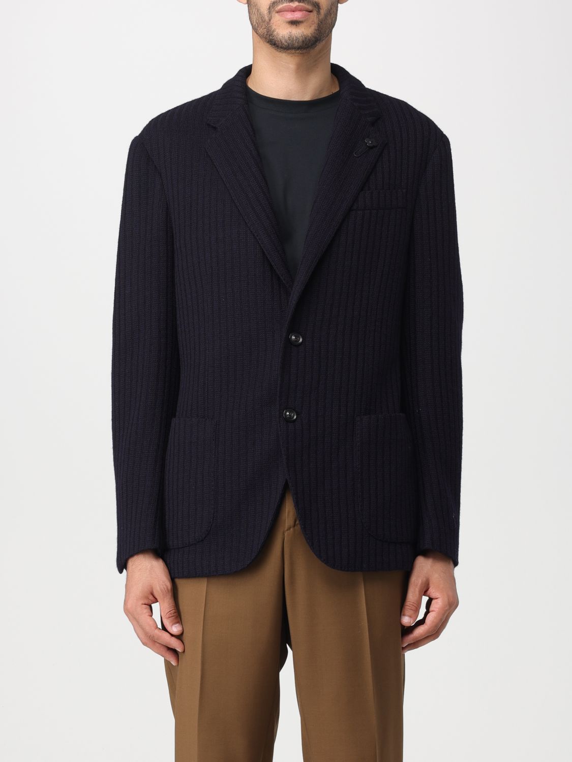 Lardini Blazer LARDINI Men colour Blue