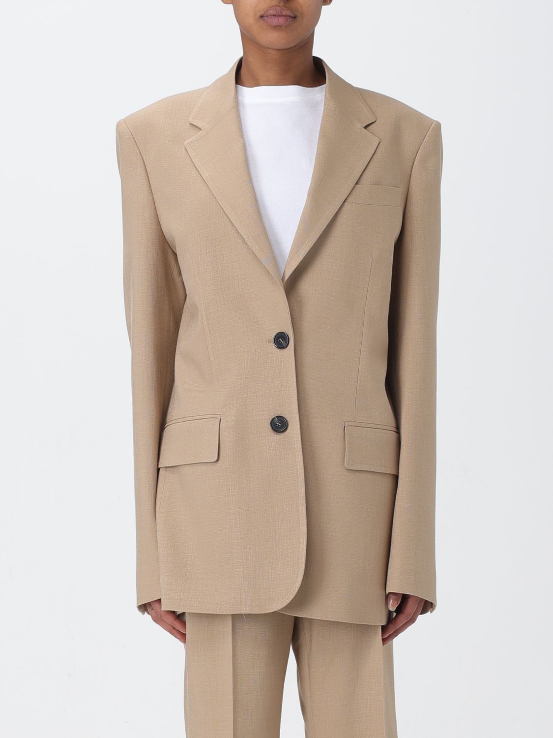 Msgm Blazer MSGM Woman colour Sand