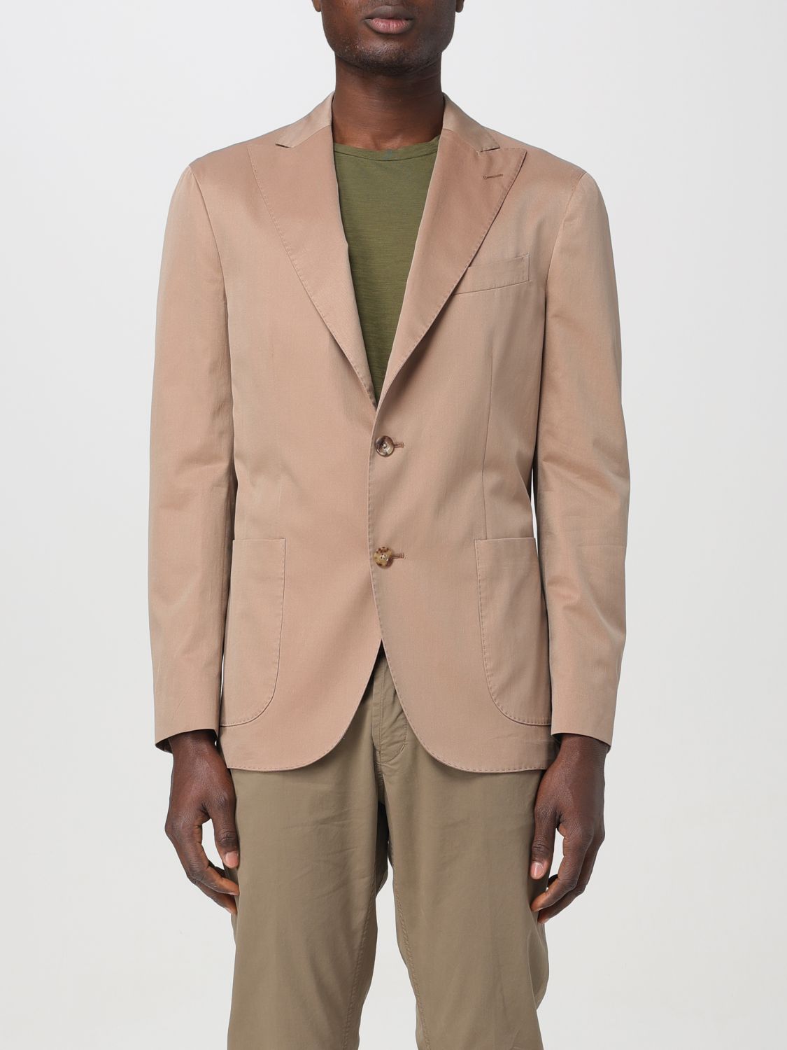 Boglioli Jacket BOGLIOLI Men colour Sand