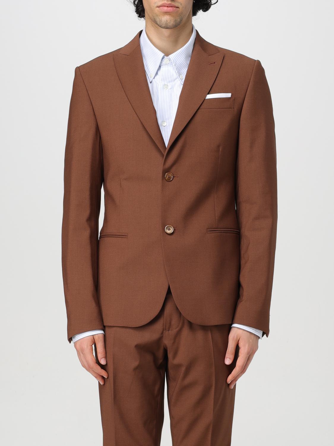 Daniele Alessandrini Blazer DANIELE ALESSANDRINI Men color Tobacco