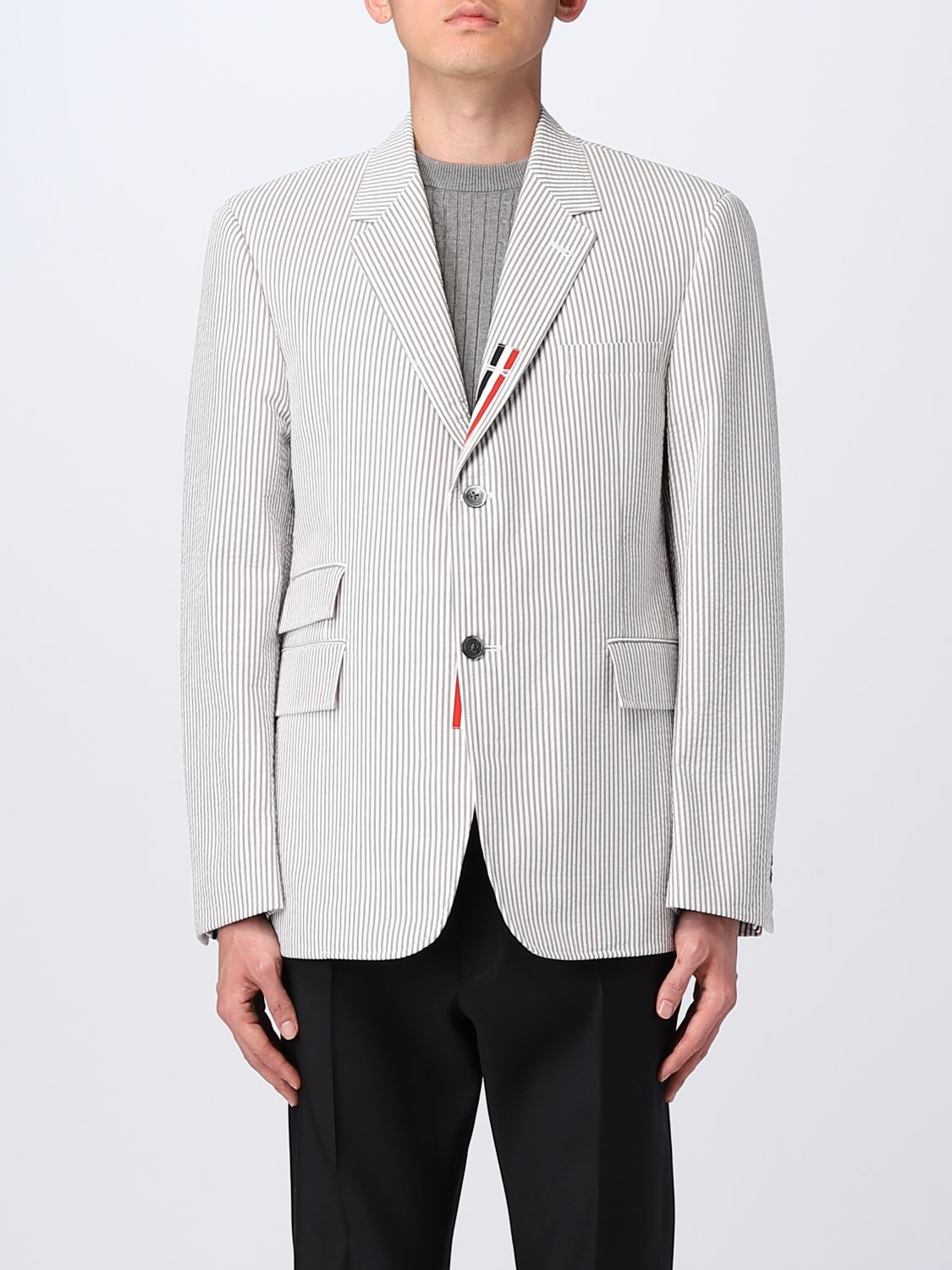 Thom Browne Jacket THOM BROWNE Men colour Grey