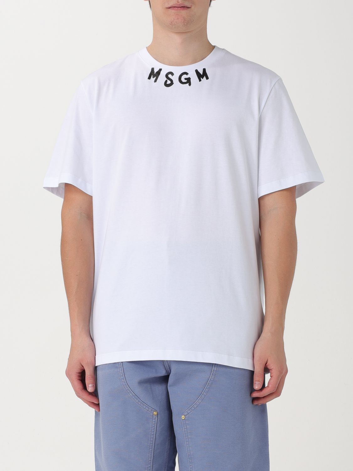 Msgm T-Shirt MSGM Men colour White