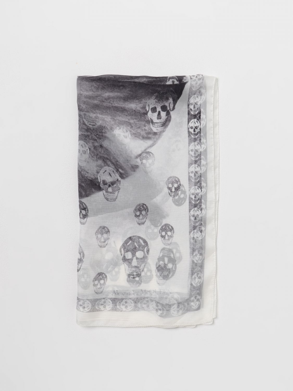 Alexander McQueen Scarf ALEXANDER MCQUEEN Woman colour Ivory