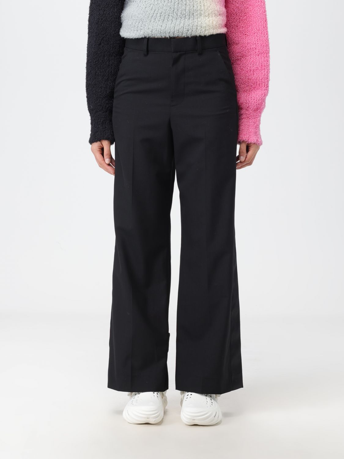 Sacai Trousers SACAI Woman colour Black