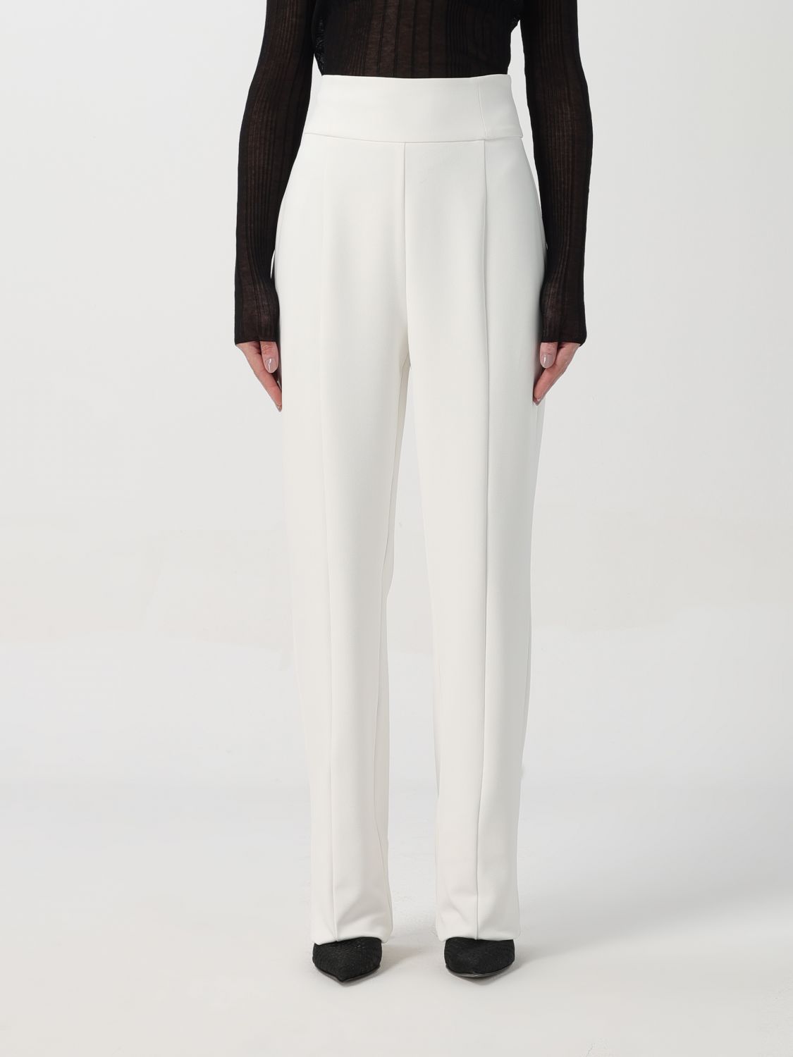 Pinko Trousers PINKO Woman colour White