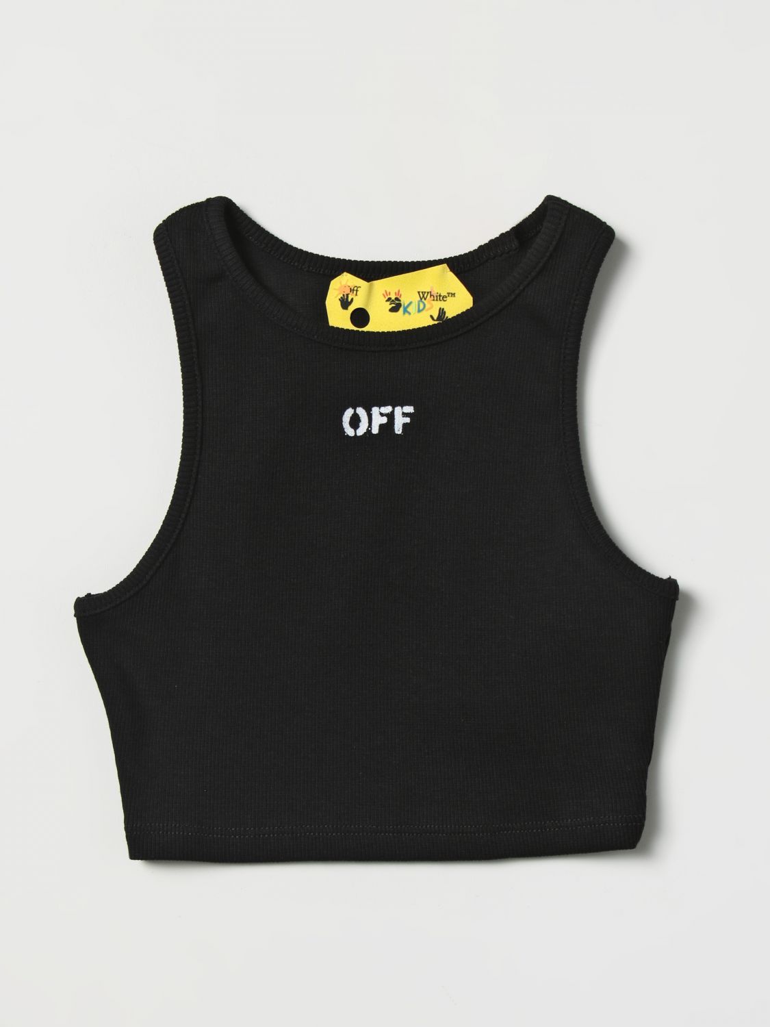 OFF-WHITE Top OFF-WHITE Kids colour Black