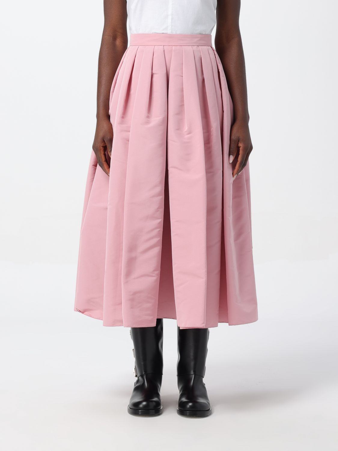 Alexander McQueen Skirt ALEXANDER MCQUEEN Woman colour Pink