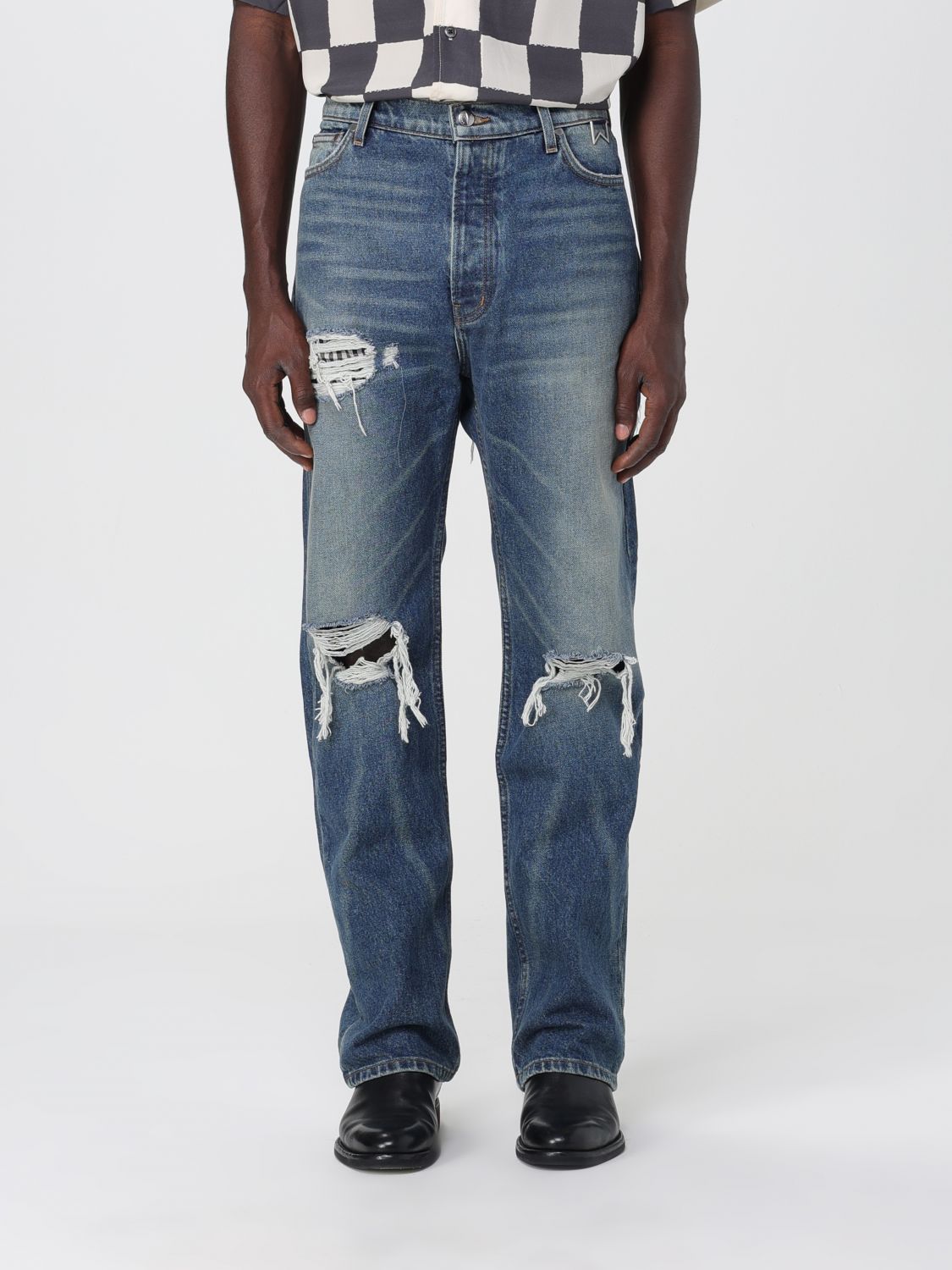 Rhude Jeans RHUDE Men colour Denim