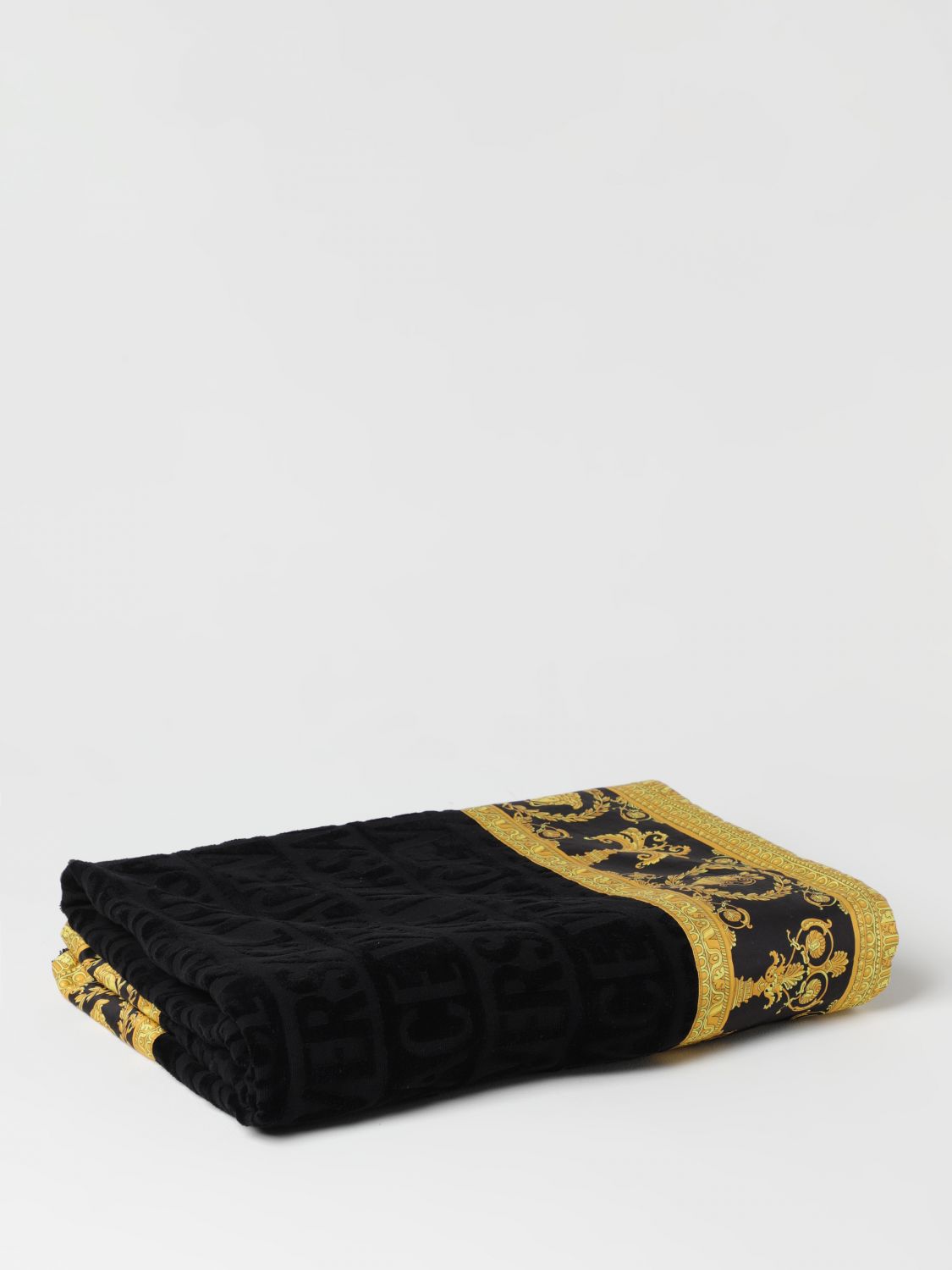 Versace Home Bath And Beach Towels VERSACE HOME Lifestyle colour Black