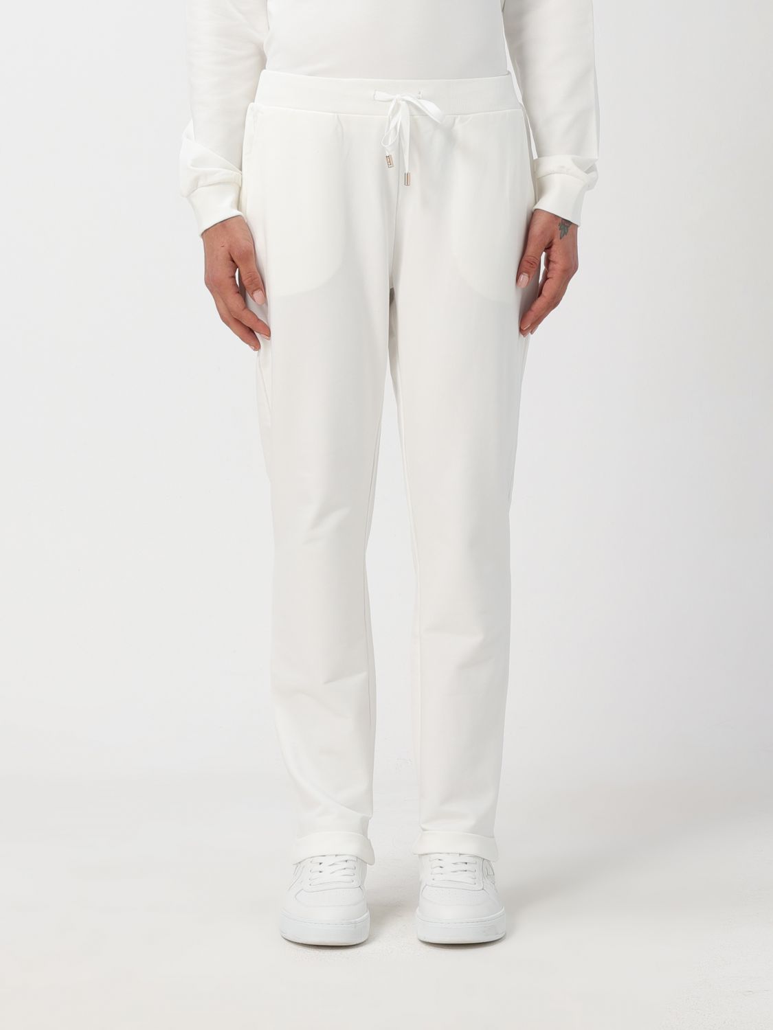 Liu Jo Trousers LIU JO Woman colour Ivory