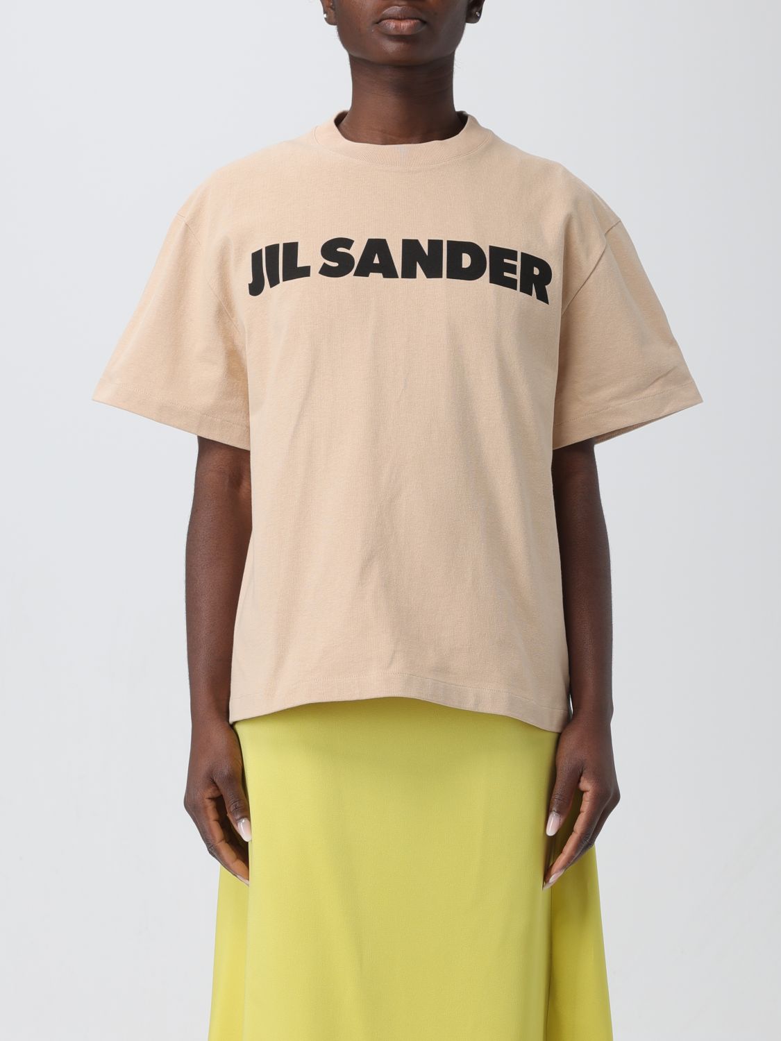 Jil Sander T-Shirt JIL SANDER Woman colour Sand