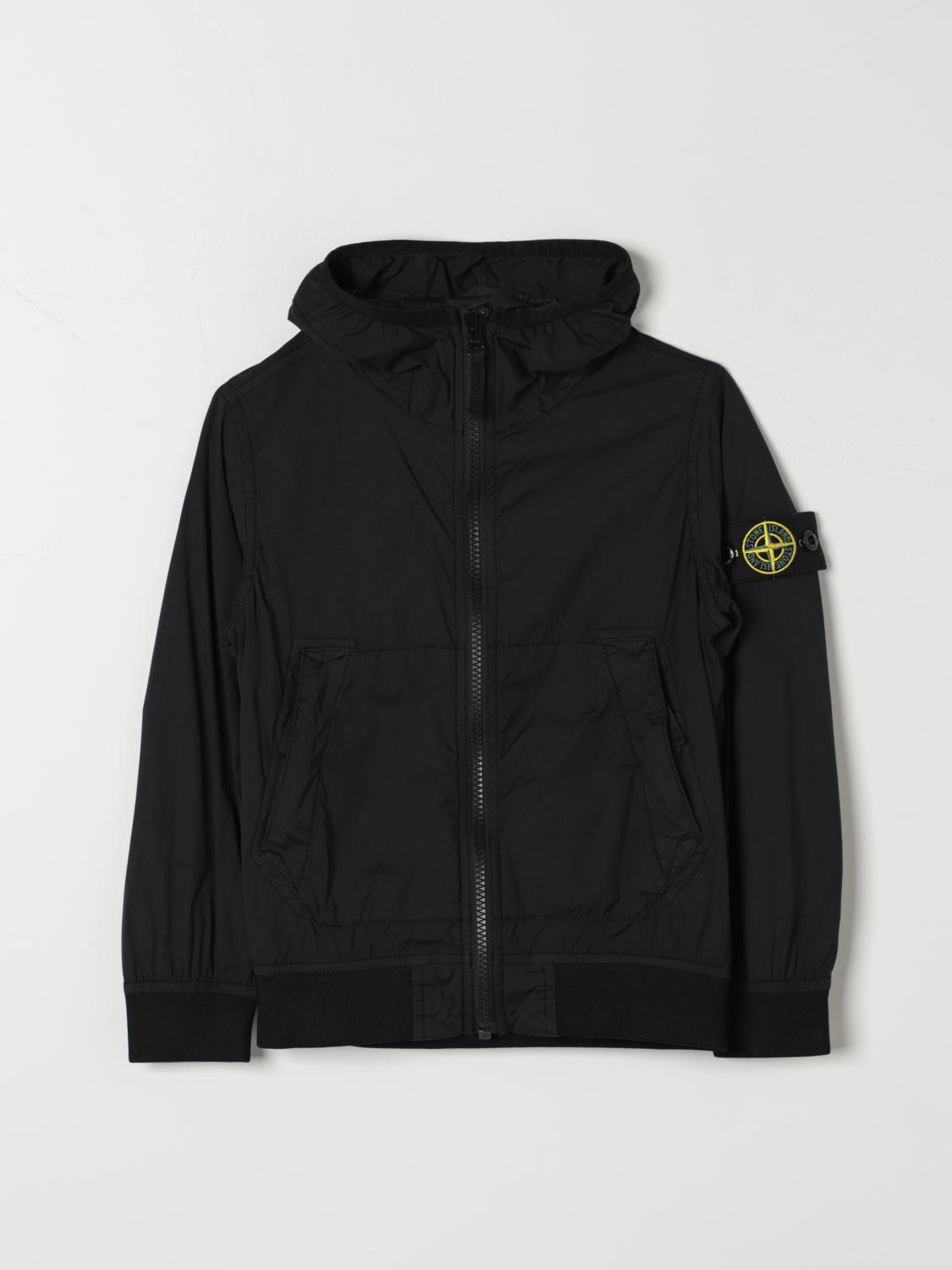 Stone Island Junior Jacket STONE ISLAND JUNIOR Kids colour Black