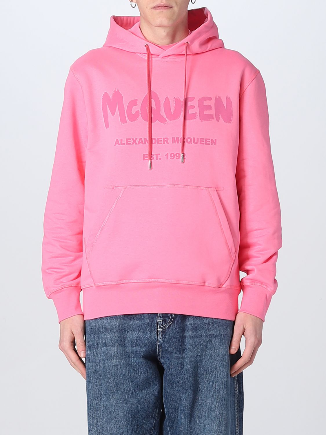 Alexander McQueen Sweatshirt ALEXANDER MCQUEEN Men colour Pink