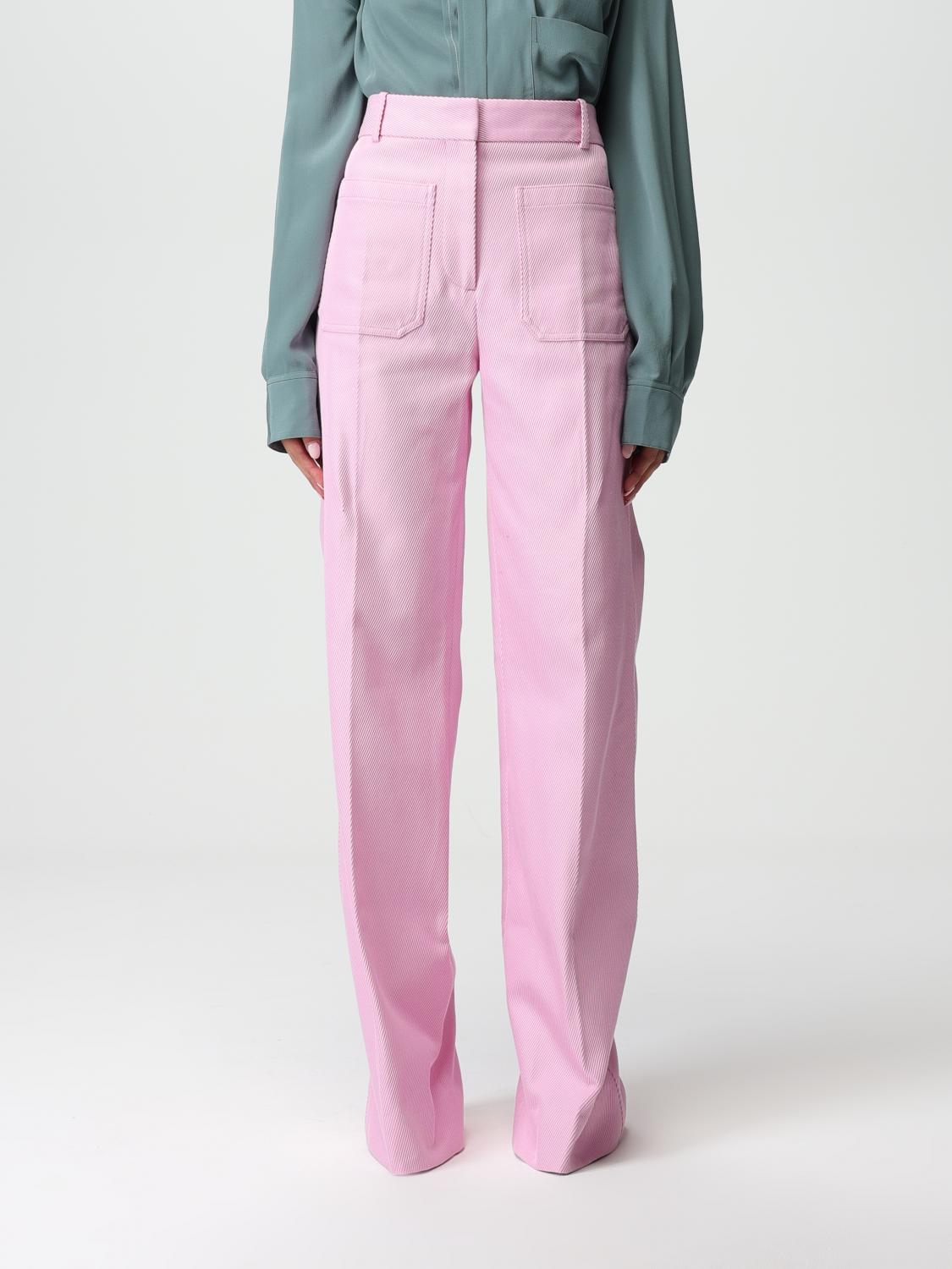 Victoria Victoria Beckham Trousers VICTORIA VICTORIA BECKHAM Woman colour Pink