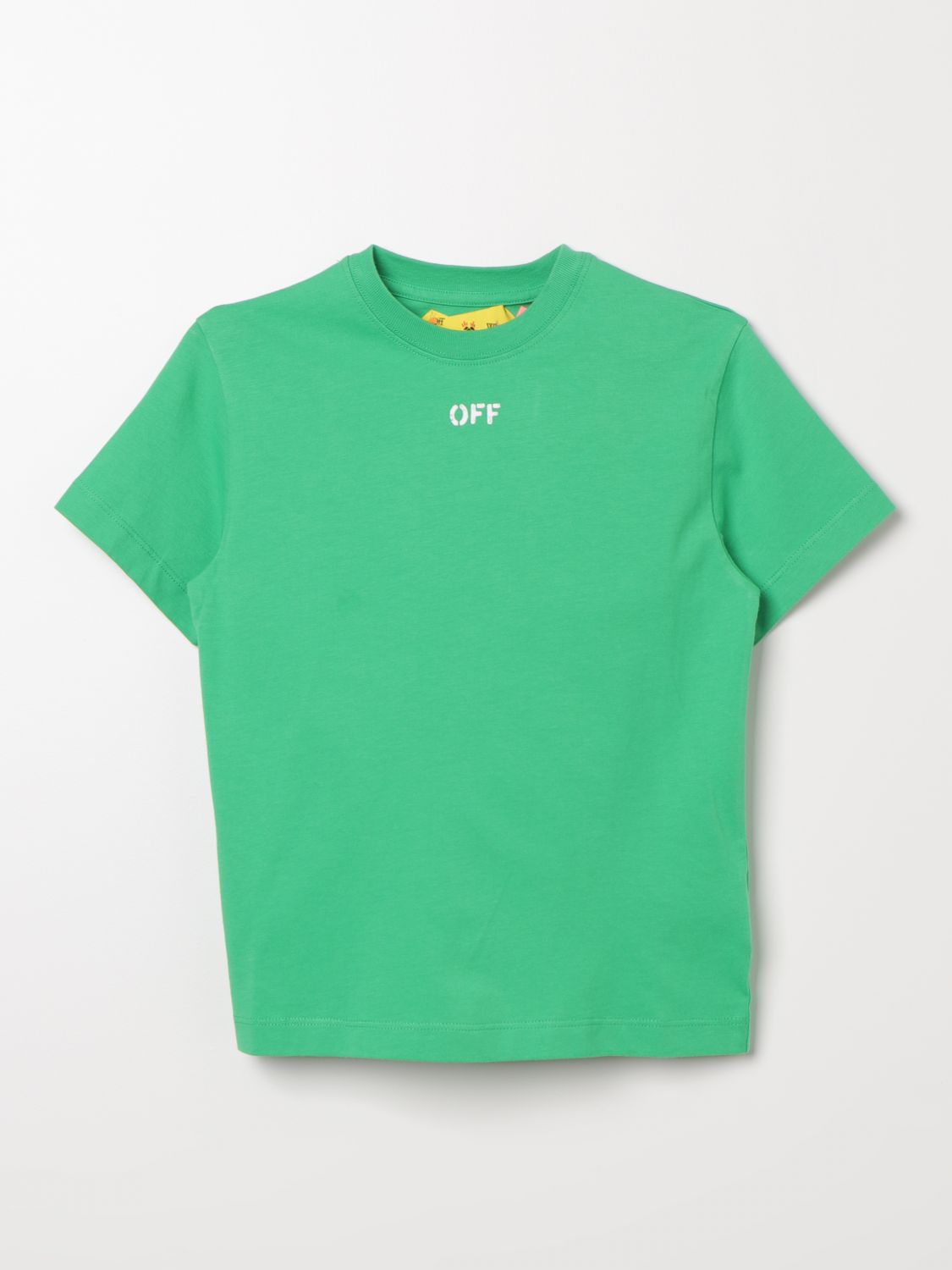 OFF-WHITE T-Shirt OFF-WHITE Kids colour Green