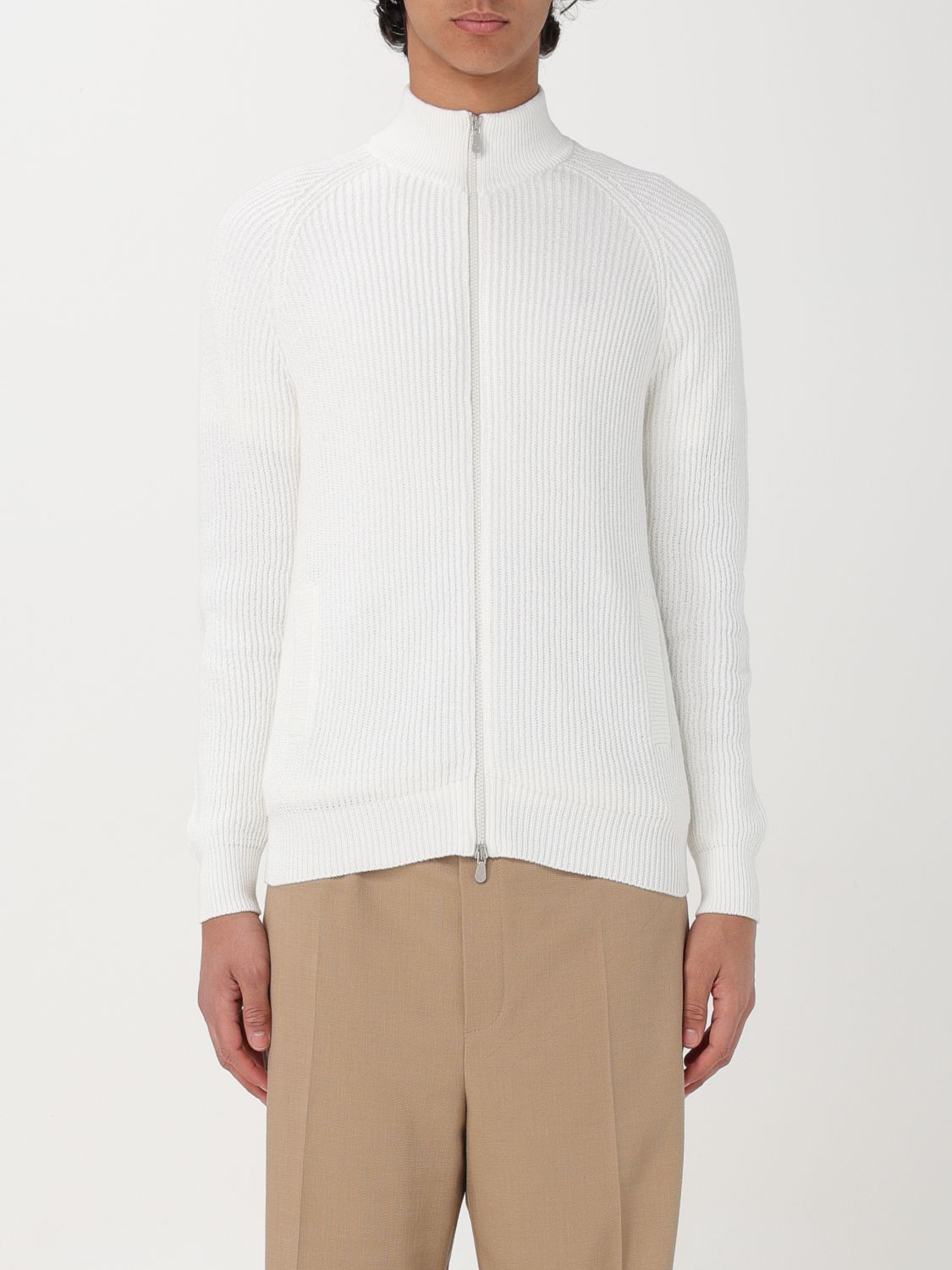 Brunello Cucinelli Cardigan BRUNELLO CUCINELLI Men colour White