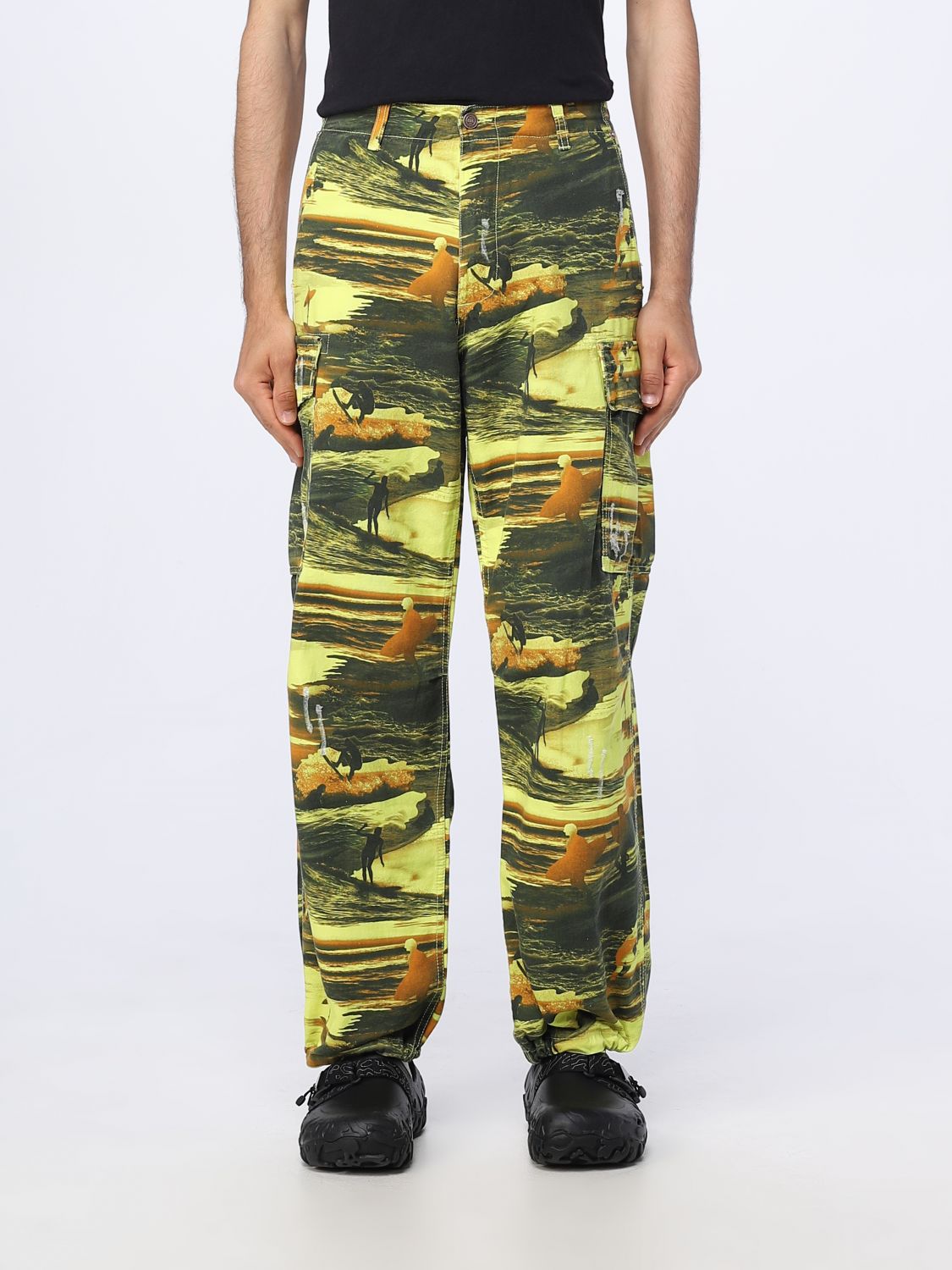 ERL Trousers ERL Men colour Multicolor