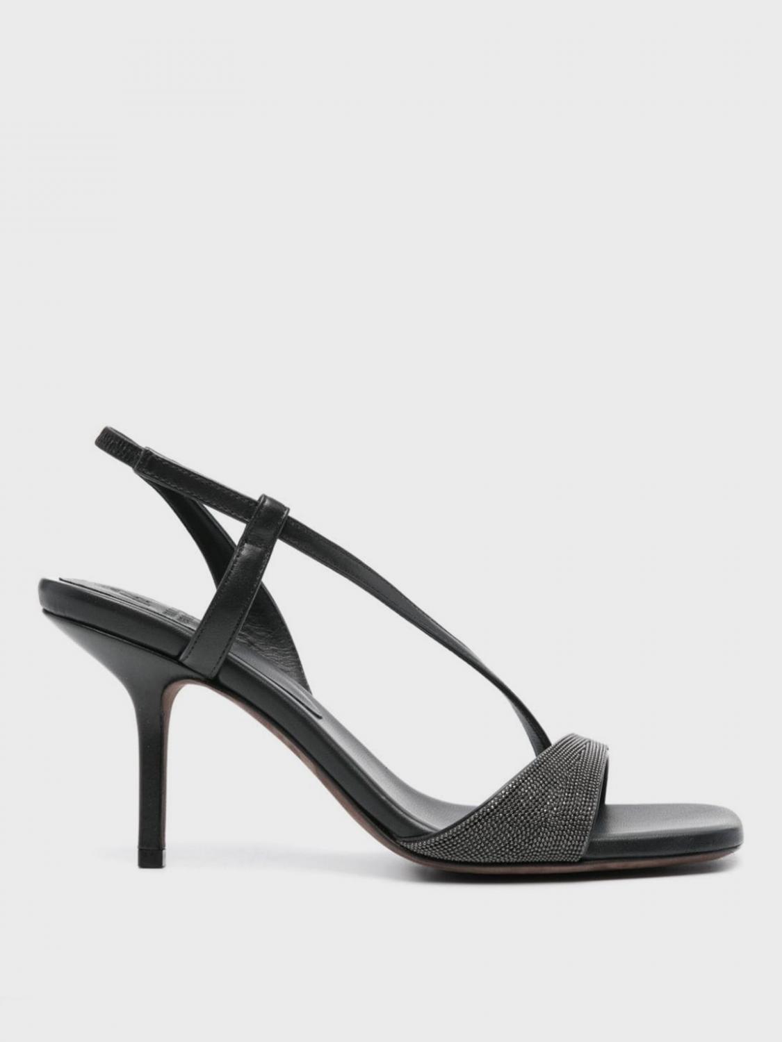 Brunello Cucinelli Heeled Sandals BRUNELLO CUCINELLI Woman color Black