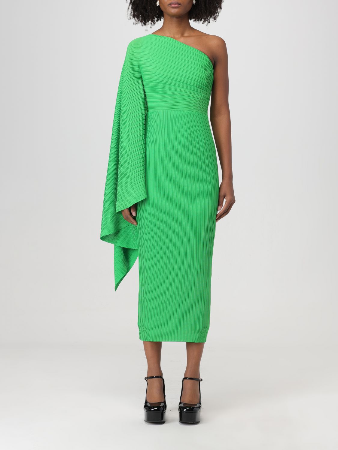 Solace London Dress SOLACE LONDON Woman colour Green