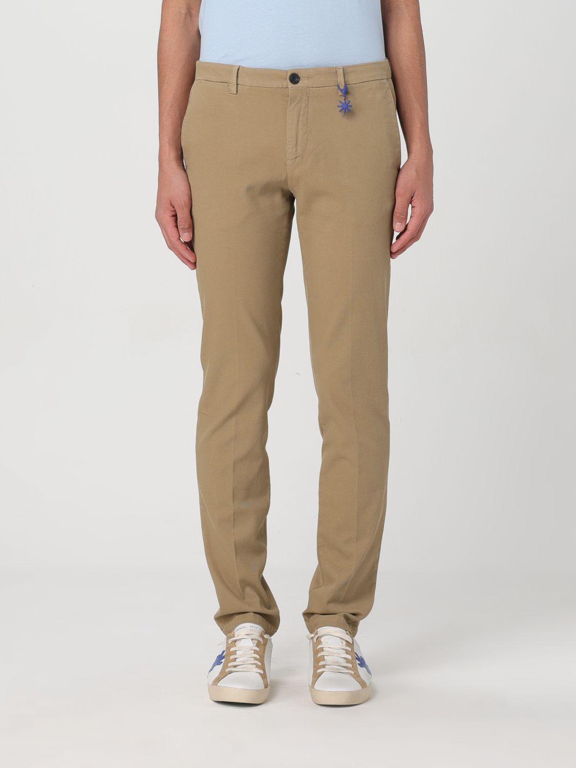 Manuel Ritz Trousers MANUEL RITZ Men colour Beige