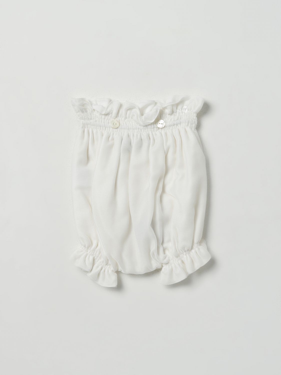 La Stupenderia Trousers LA STUPENDERIA Kids colour White