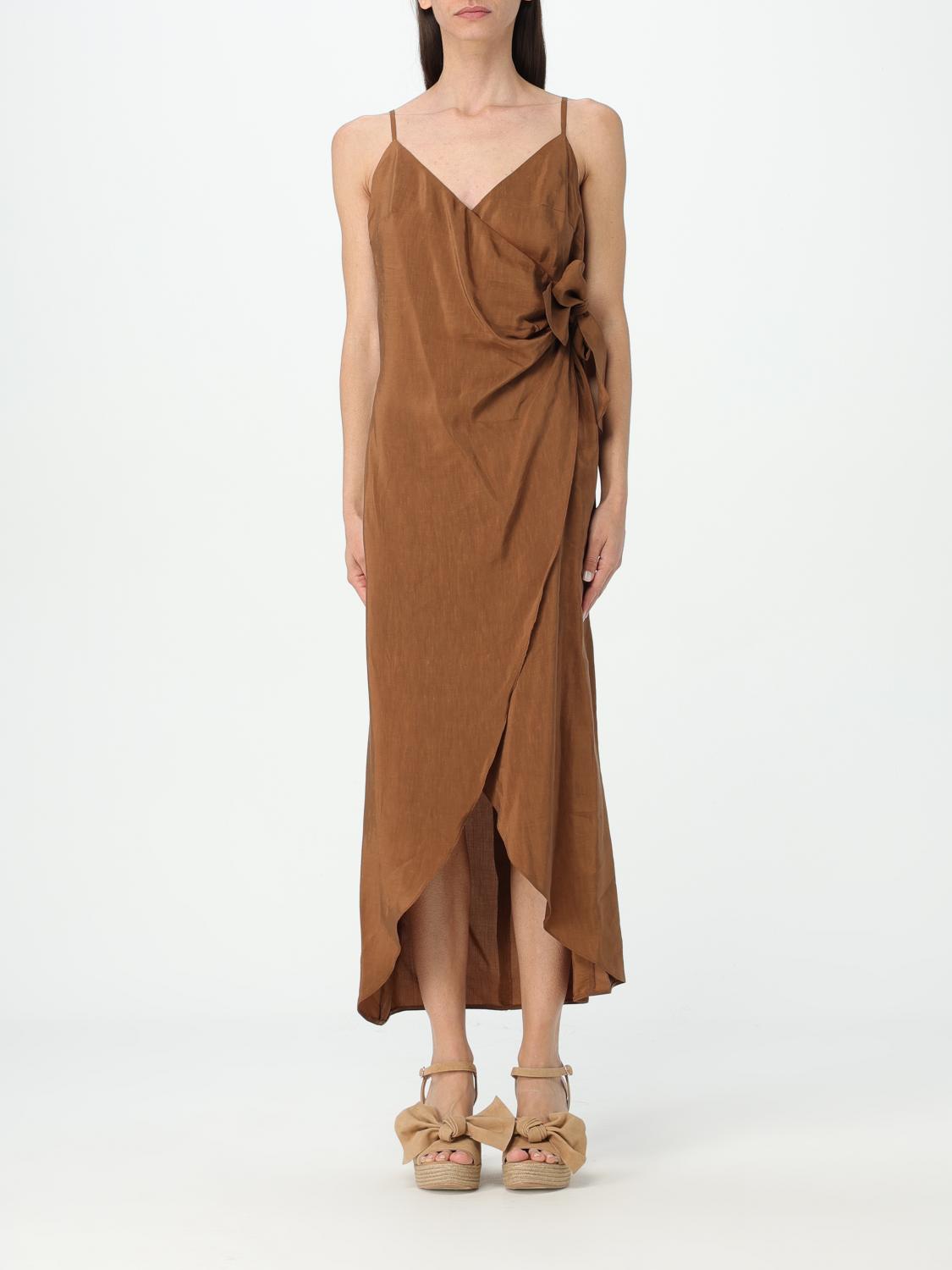 Hanita Dress HANITA Woman color Brown