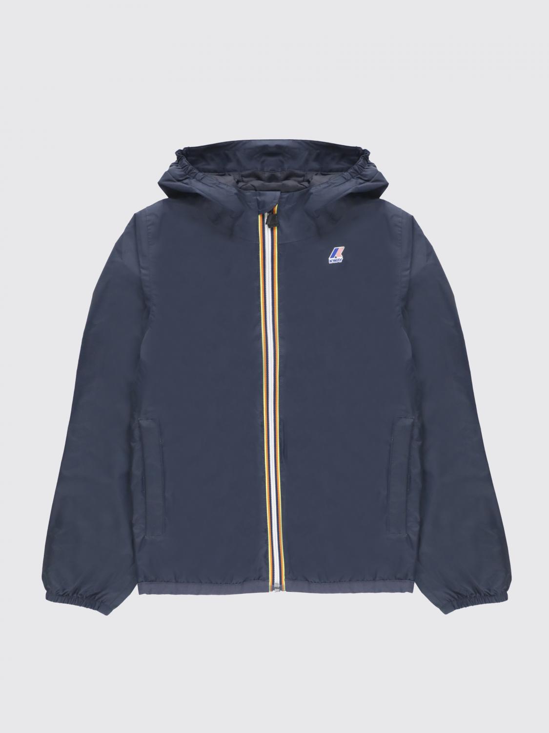 K-Way Coat K-WAY Kids color Blue 1