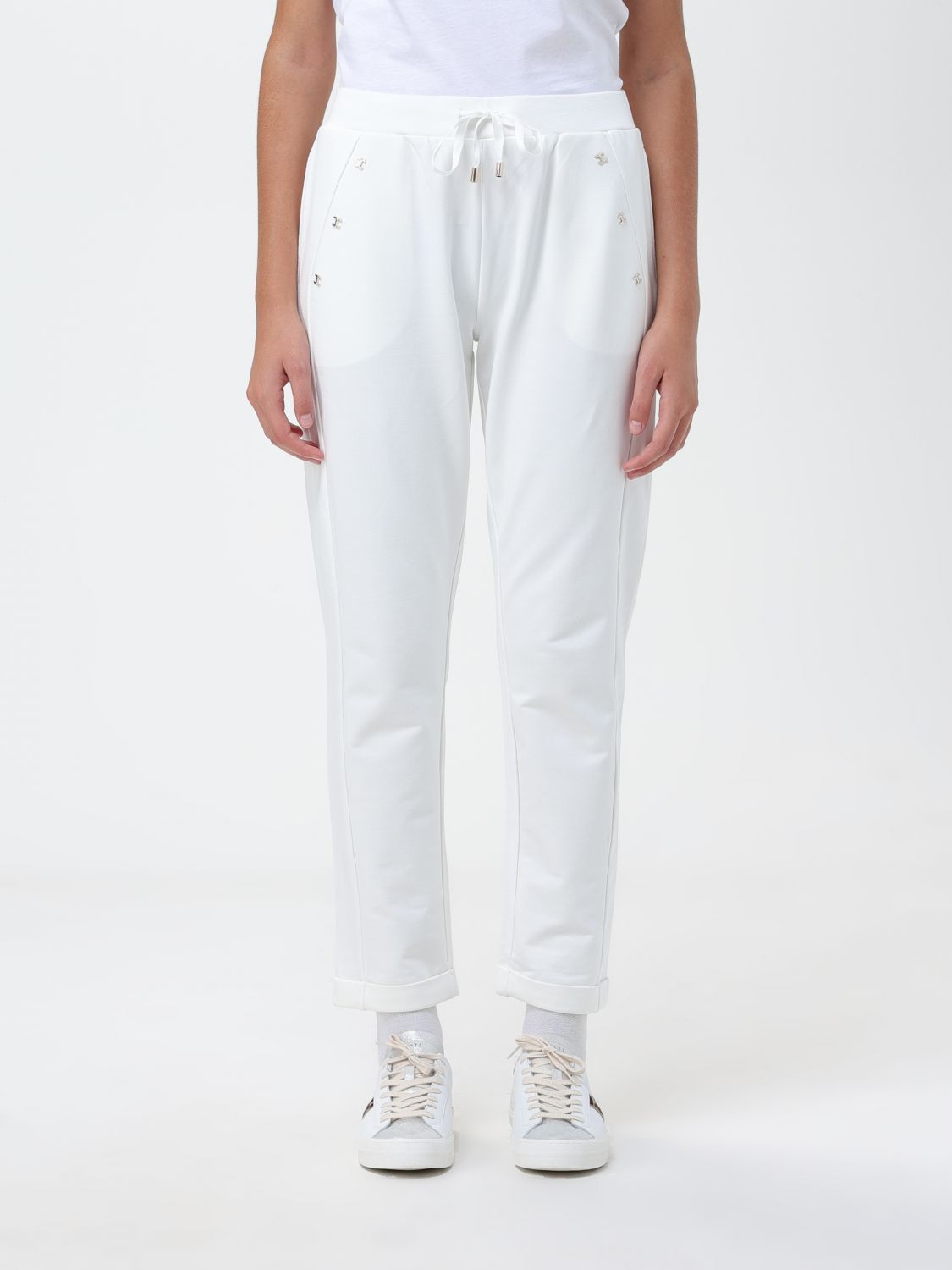 Liu Jo Trousers LIU JO Woman colour White