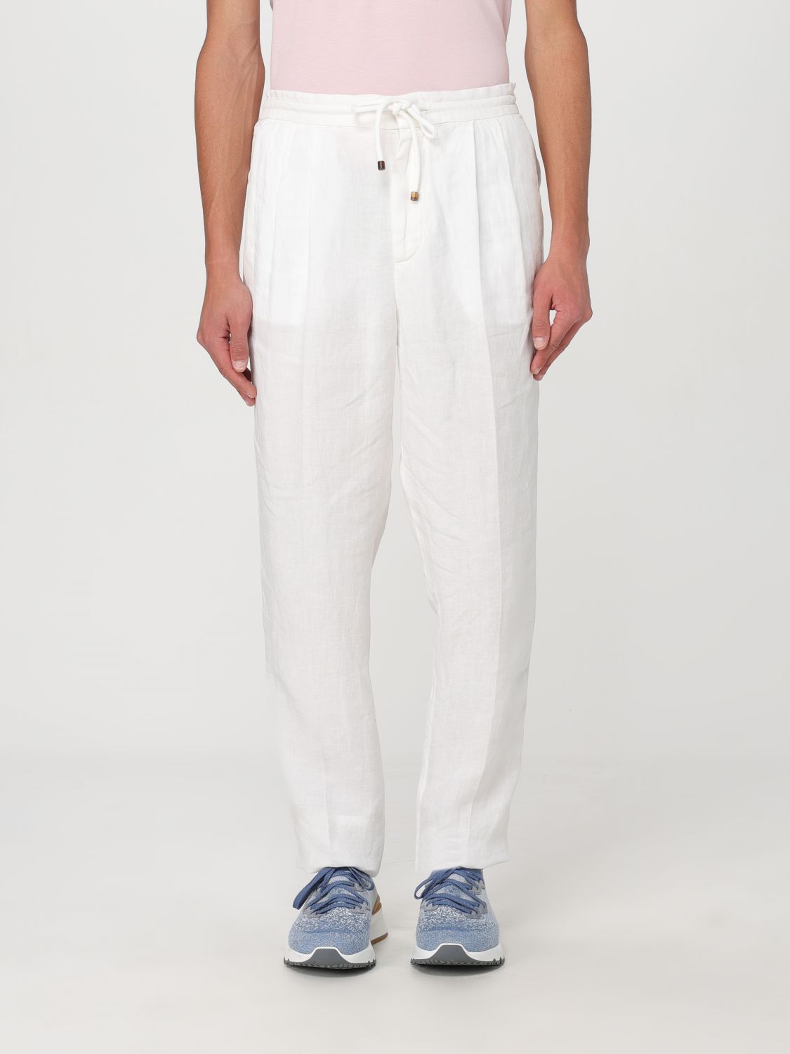 Brunello Cucinelli Trousers BRUNELLO CUCINELLI Men colour White