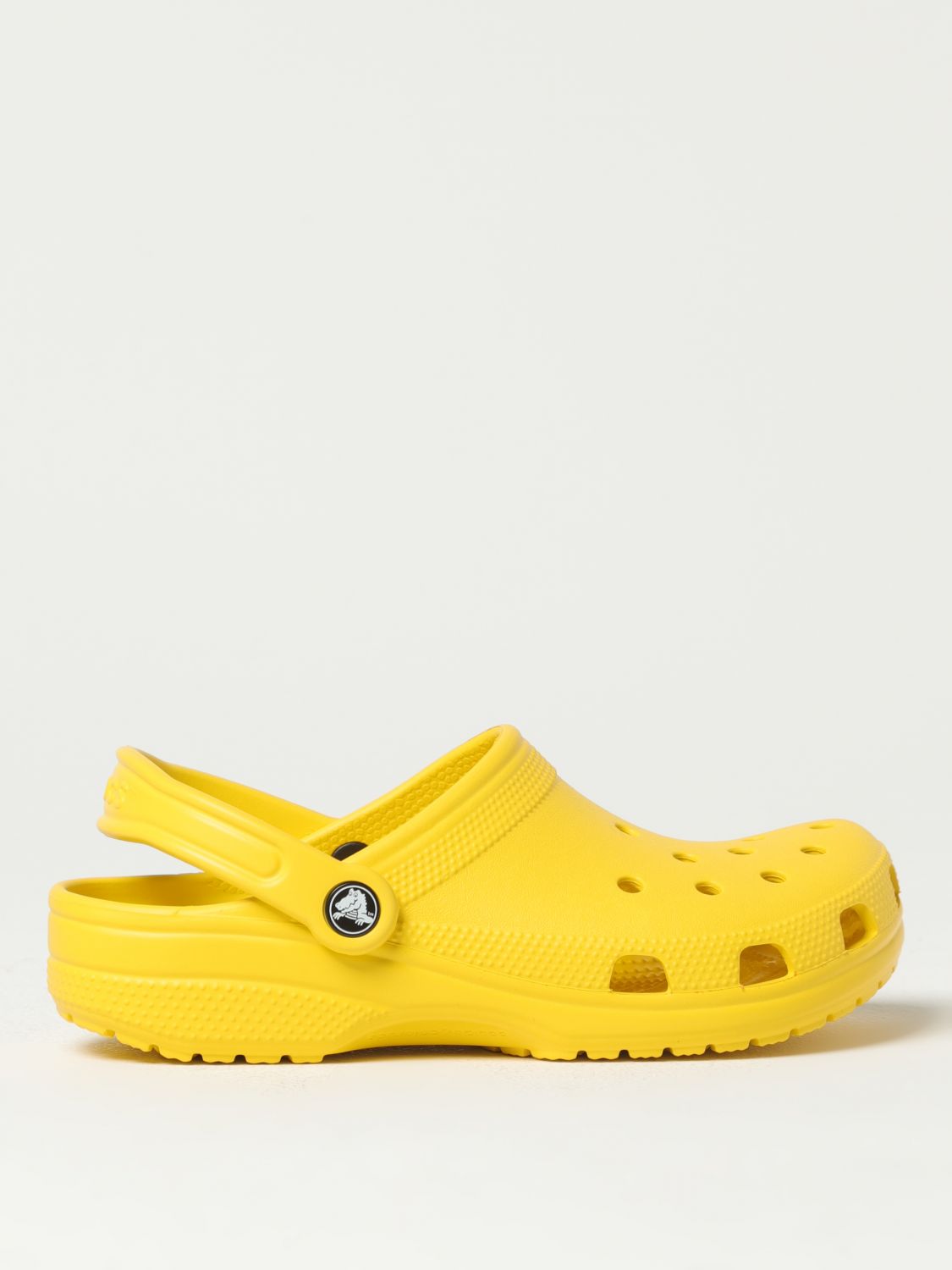 Crocs Flat Shoes CROCS Woman colour Yellow