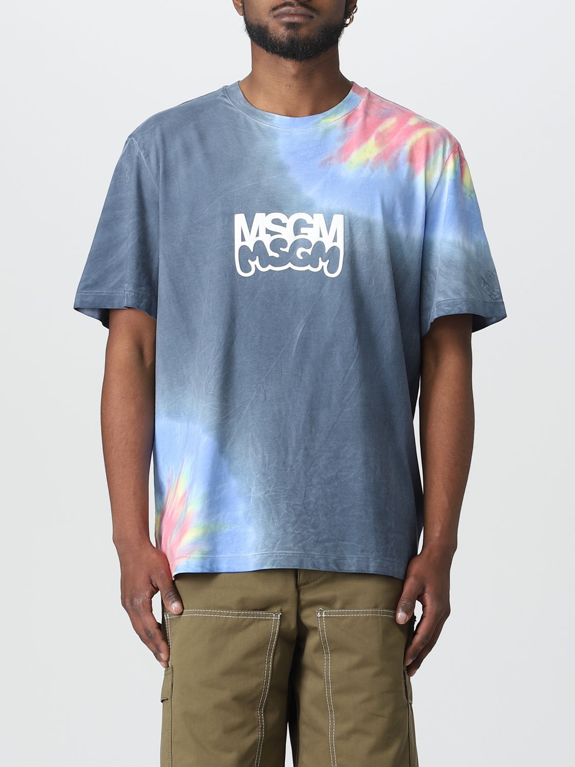 Msgm T-Shirt MSGM Men colour Multicolor