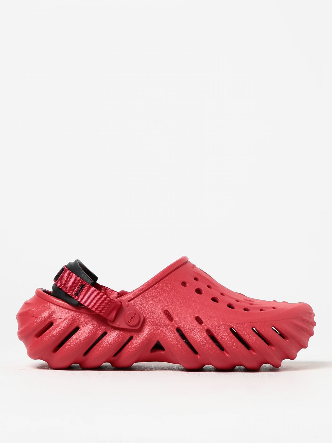 Crocs Flat Shoes CROCS Woman colour Red