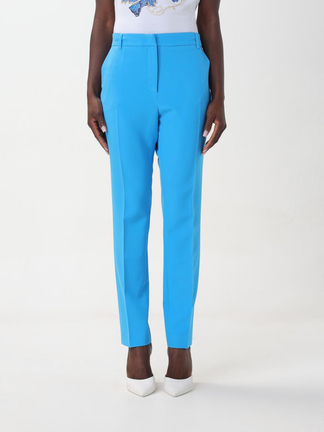 Liu Jo Trousers LIU JO Woman colour Turquoise