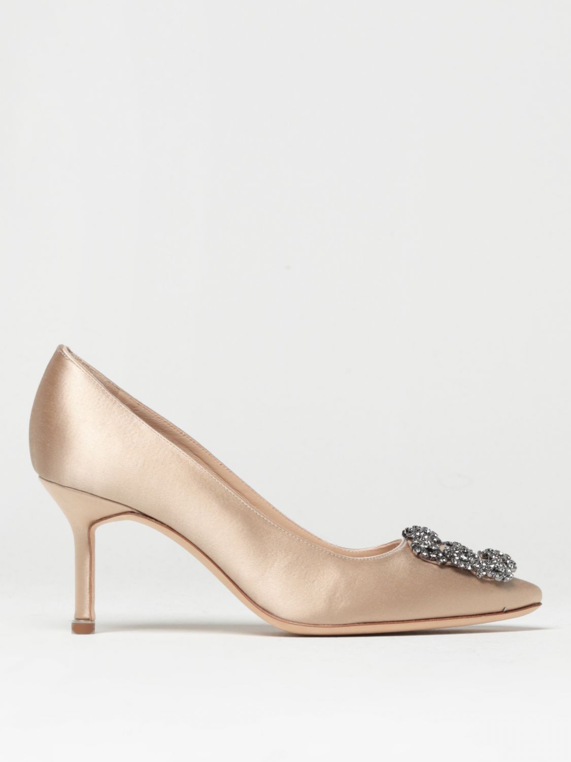 Manolo Blahnik Court Shoes MANOLO BLAHNIK Woman colour Nude