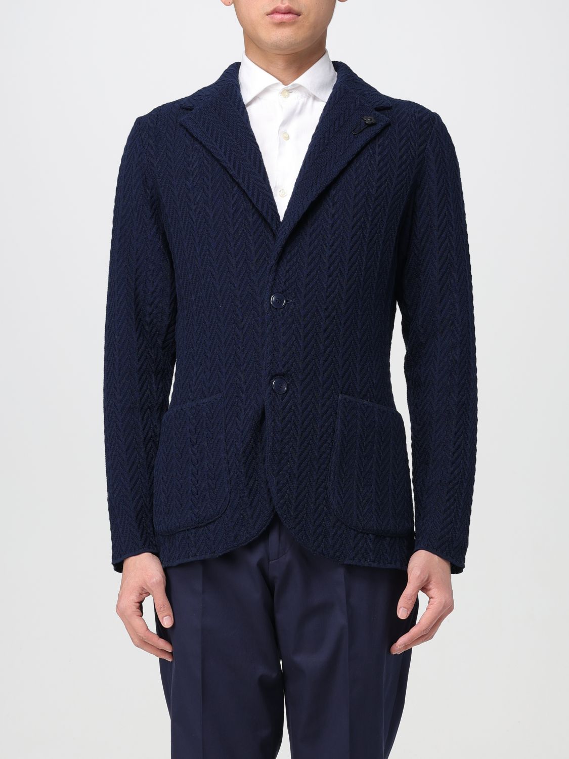 Lardini Blazer LARDINI Men colour Blue