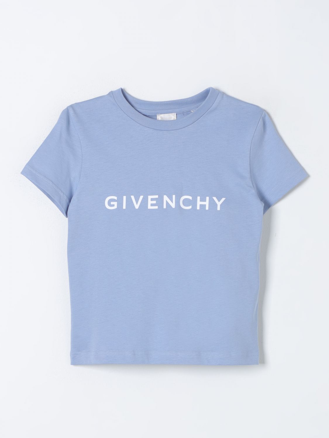 Givenchy T-Shirt GIVENCHY Kids colour Gnawed Blue