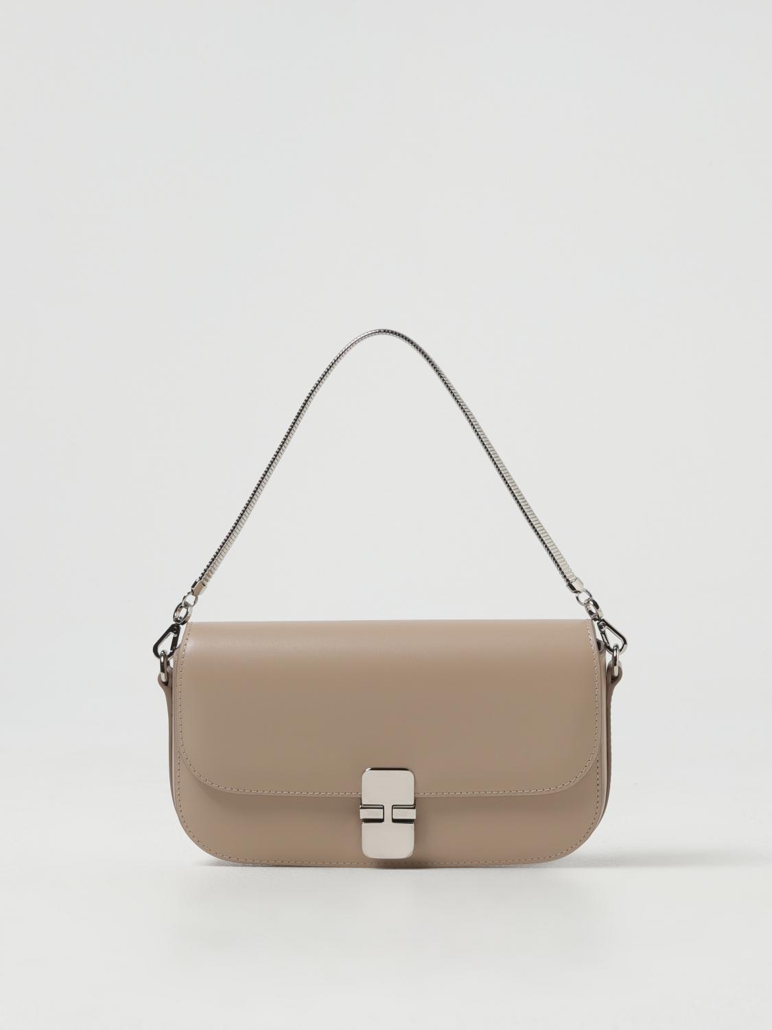 A.P.C. Mini Bag A. P.C. Woman color Beige