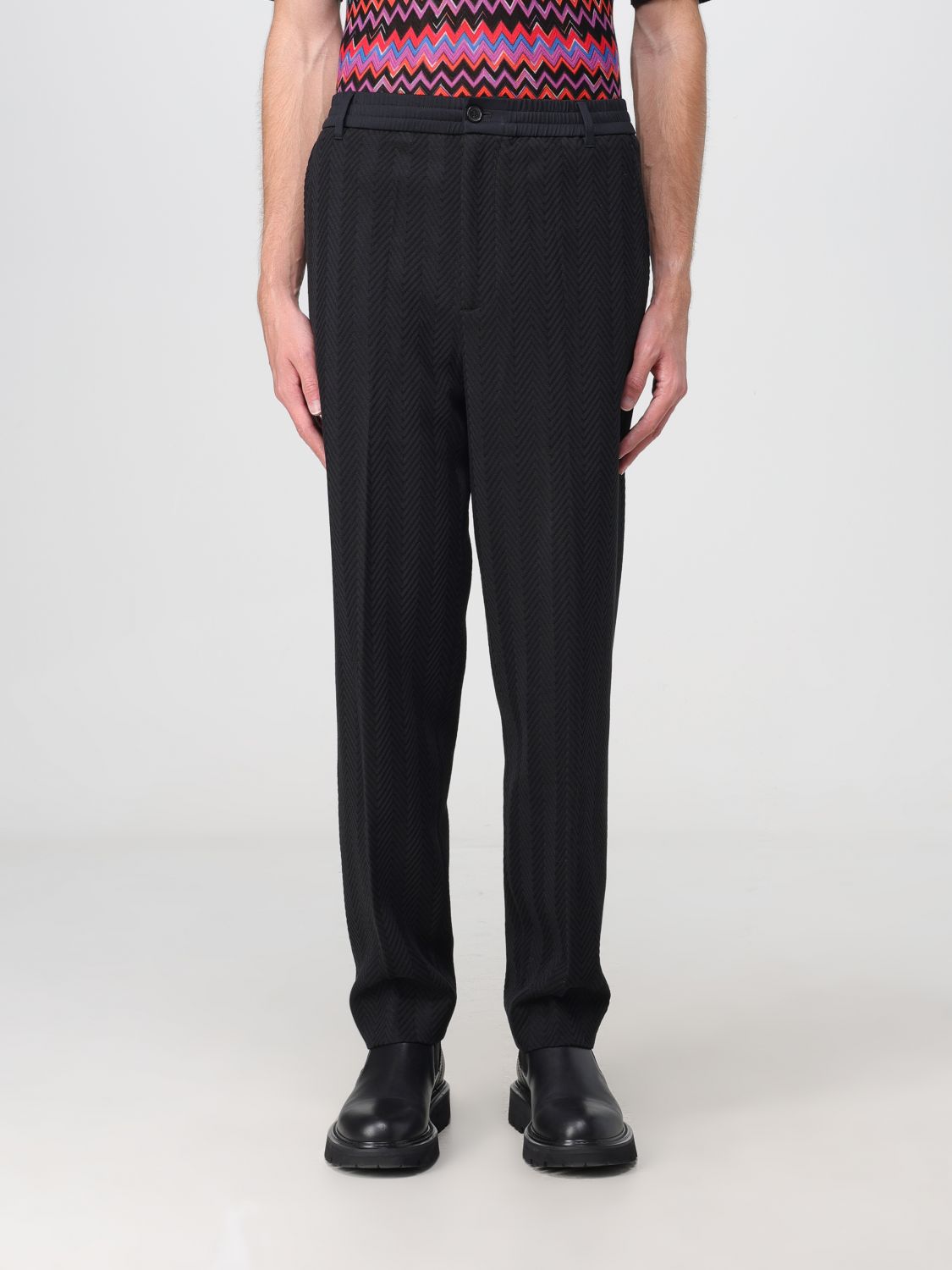 Missoni Trousers MISSONI Men colour Black