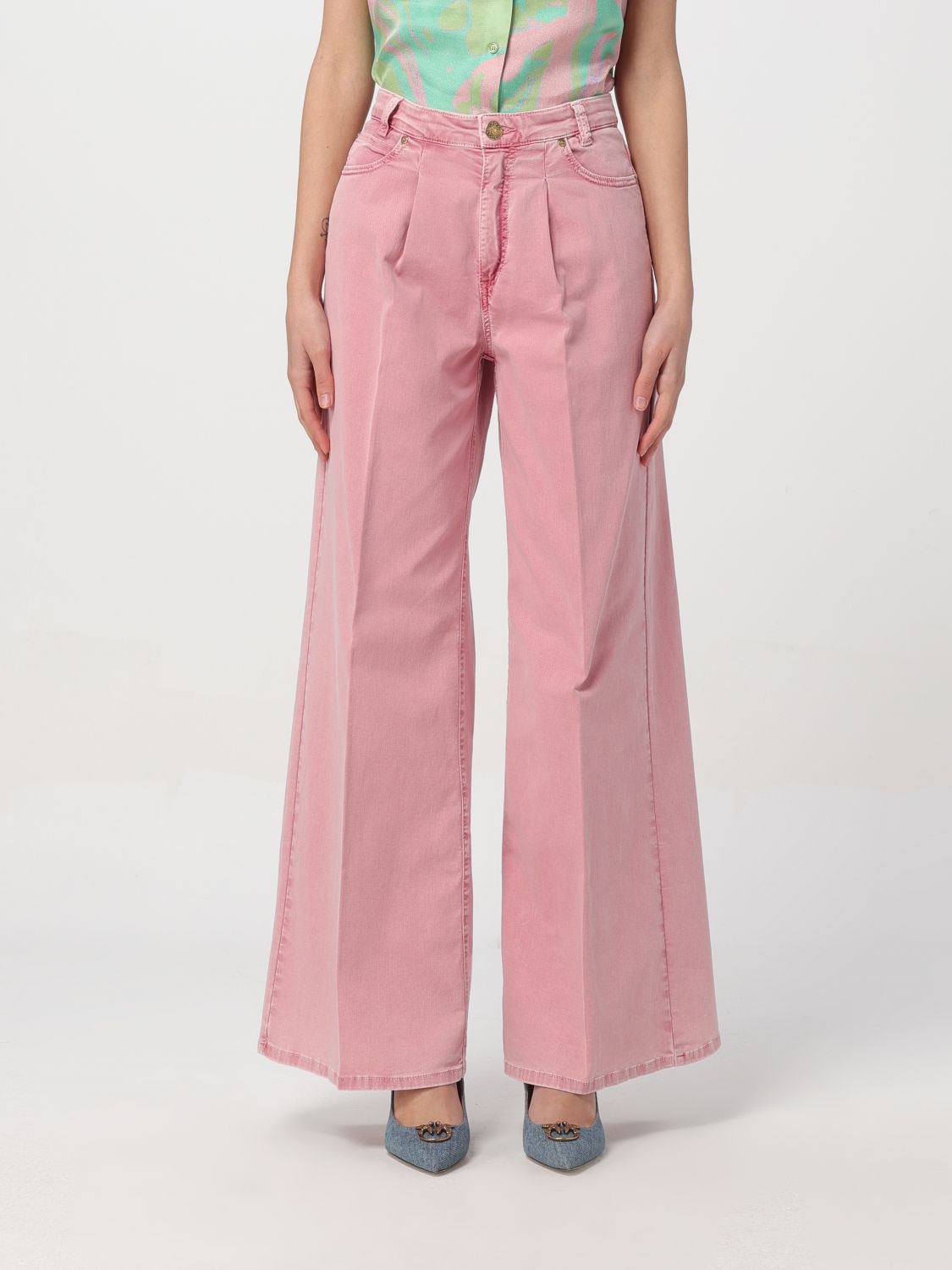 Pinko Trousers PINKO Woman colour Blush Pink