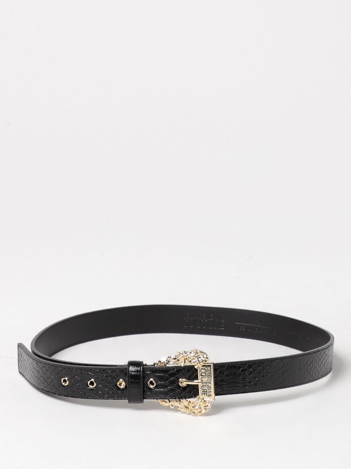 Versace Jeans Couture Belt VERSACE JEANS COUTURE Woman colour Black