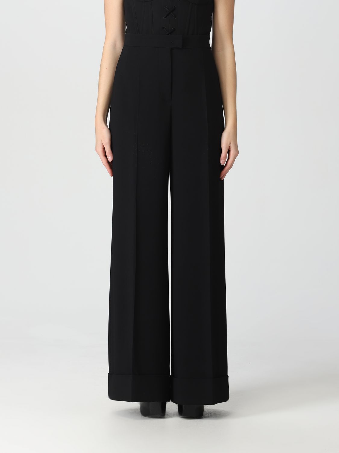 Moschino Couture Trousers MOSCHINO COUTURE Woman colour Black