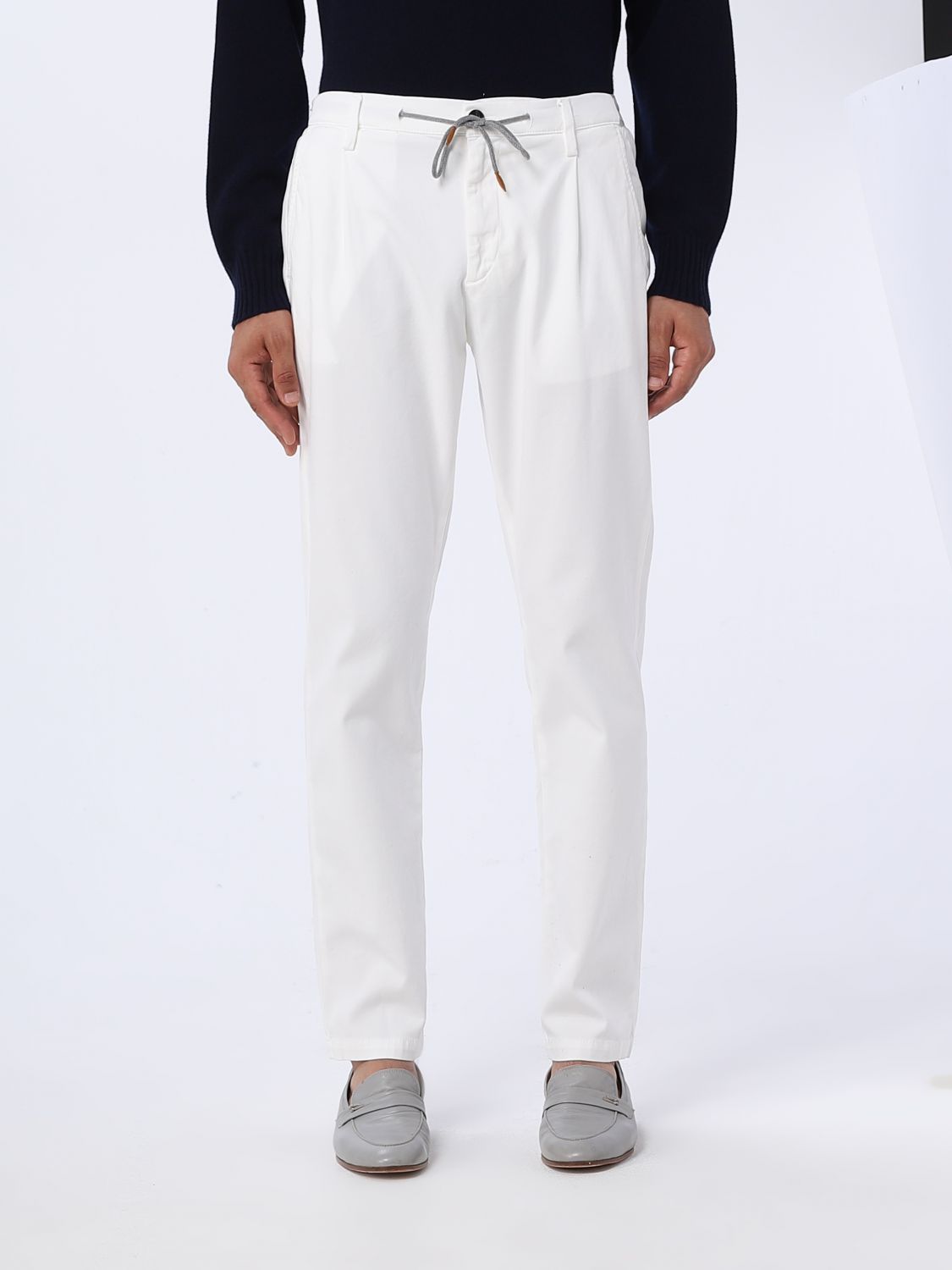 Eleventy Trousers ELEVENTY Men colour Yellow Cream